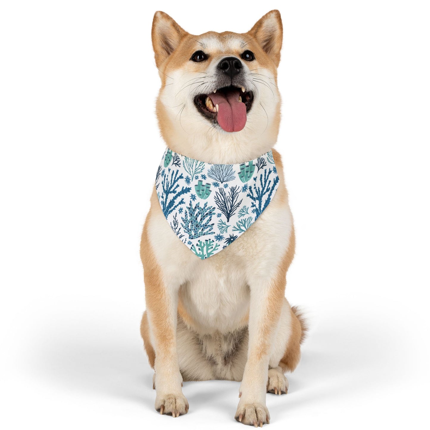 Coral Reef Pet Bandana Collar 🪸
