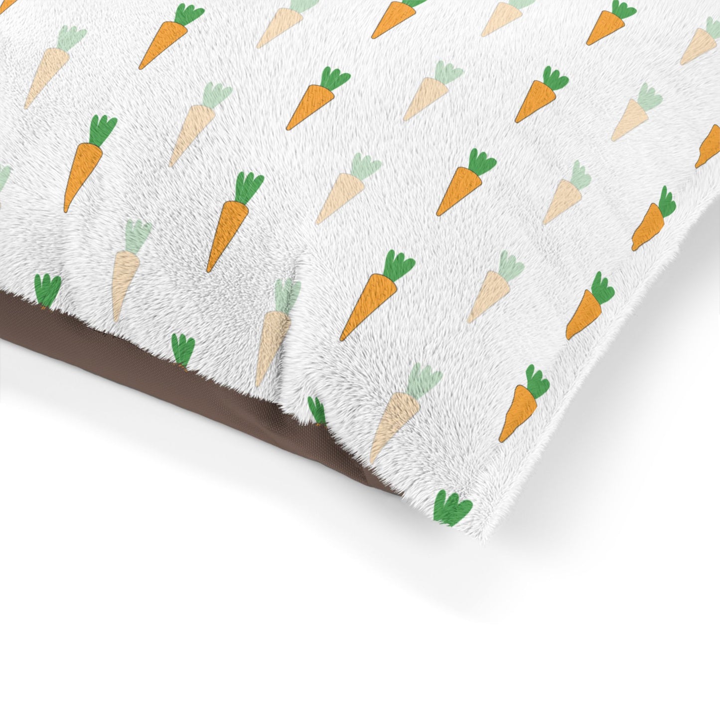 Cozy Carrot Patch Pet Bed ๐ฅ
