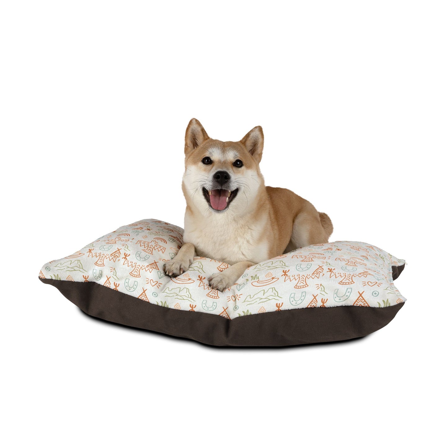 Bohemian Southwest Vibes Plush Pet Bed π΅