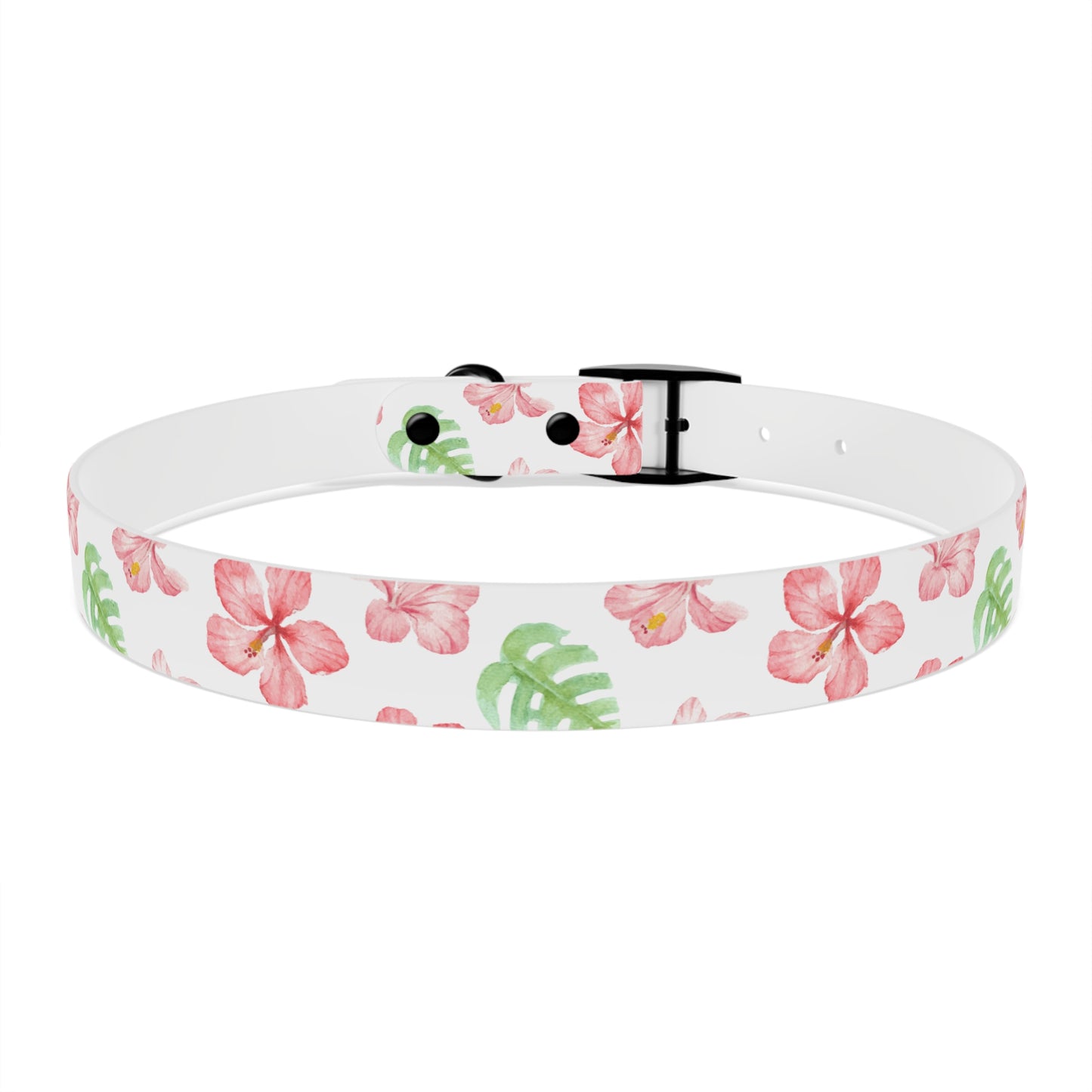 Tropical Floral Dog Collar ๐บ