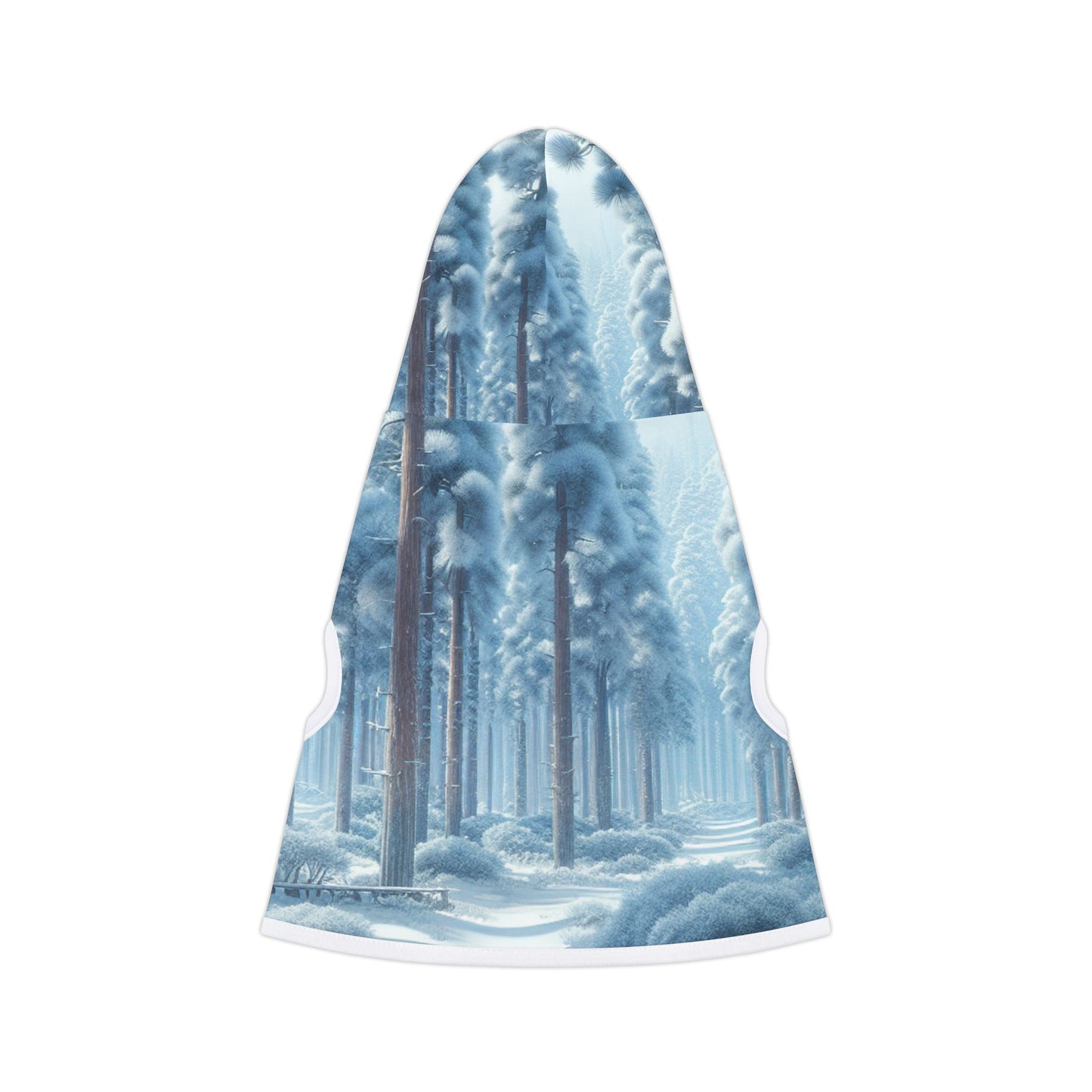 Snowy Forest Pet Hoodie βοΈπ²
