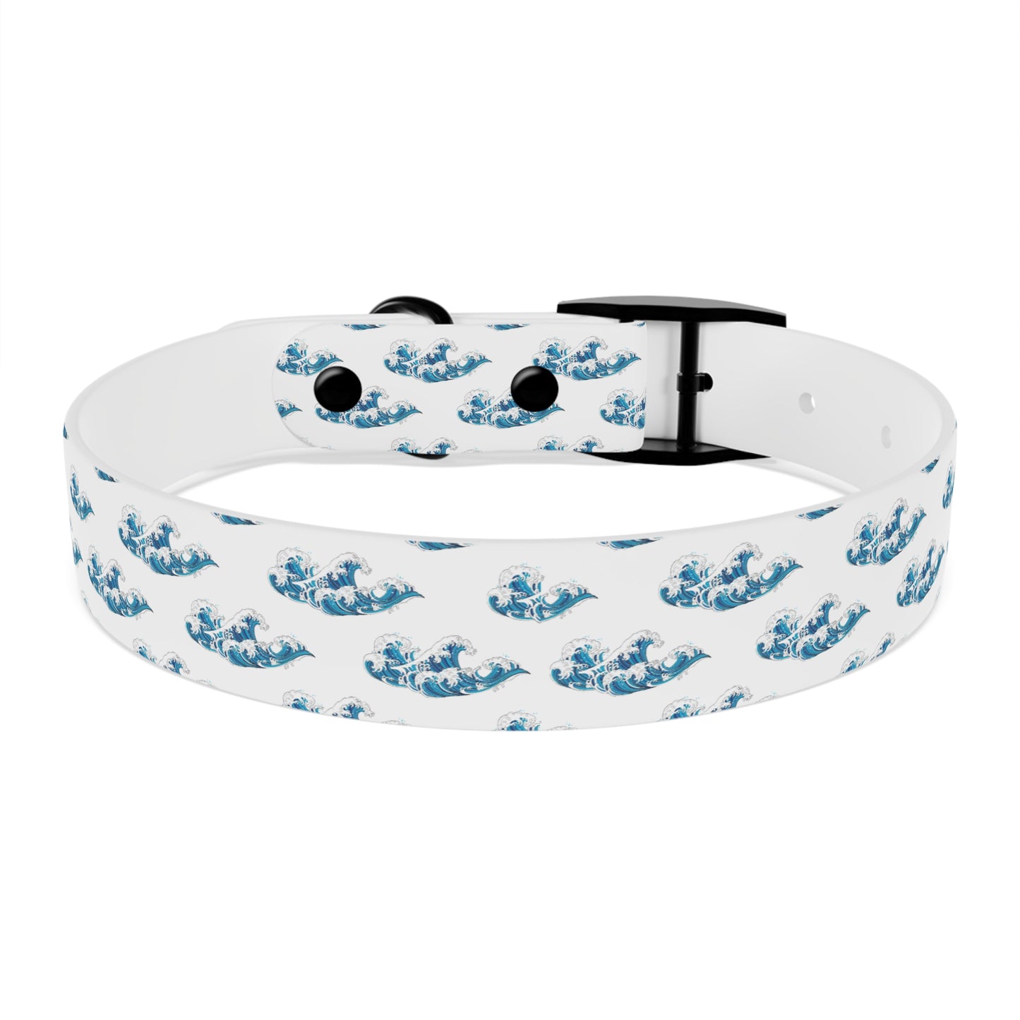 Wave Pattern Dog Collar π