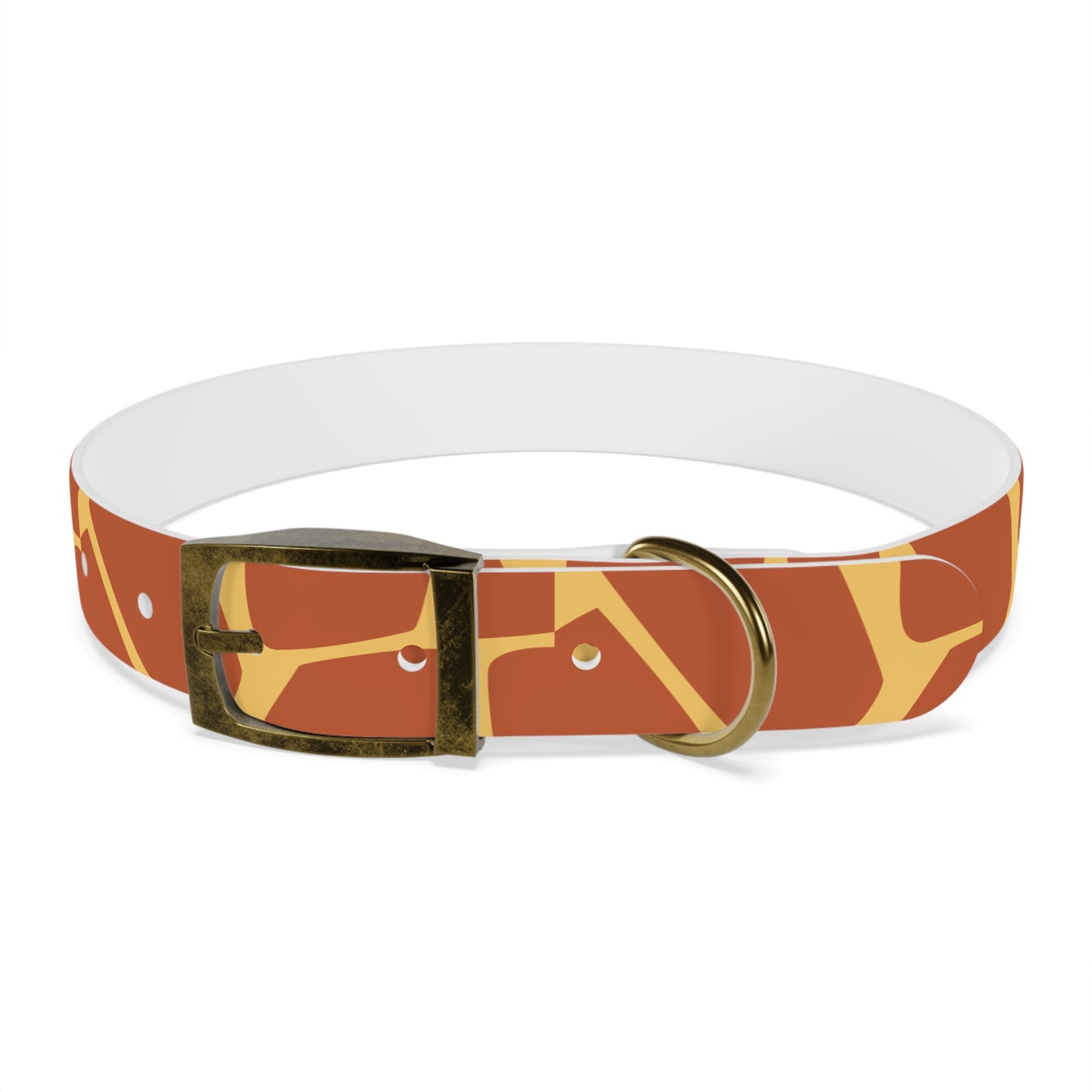 Giraffe Pattern Dog Collar π¦