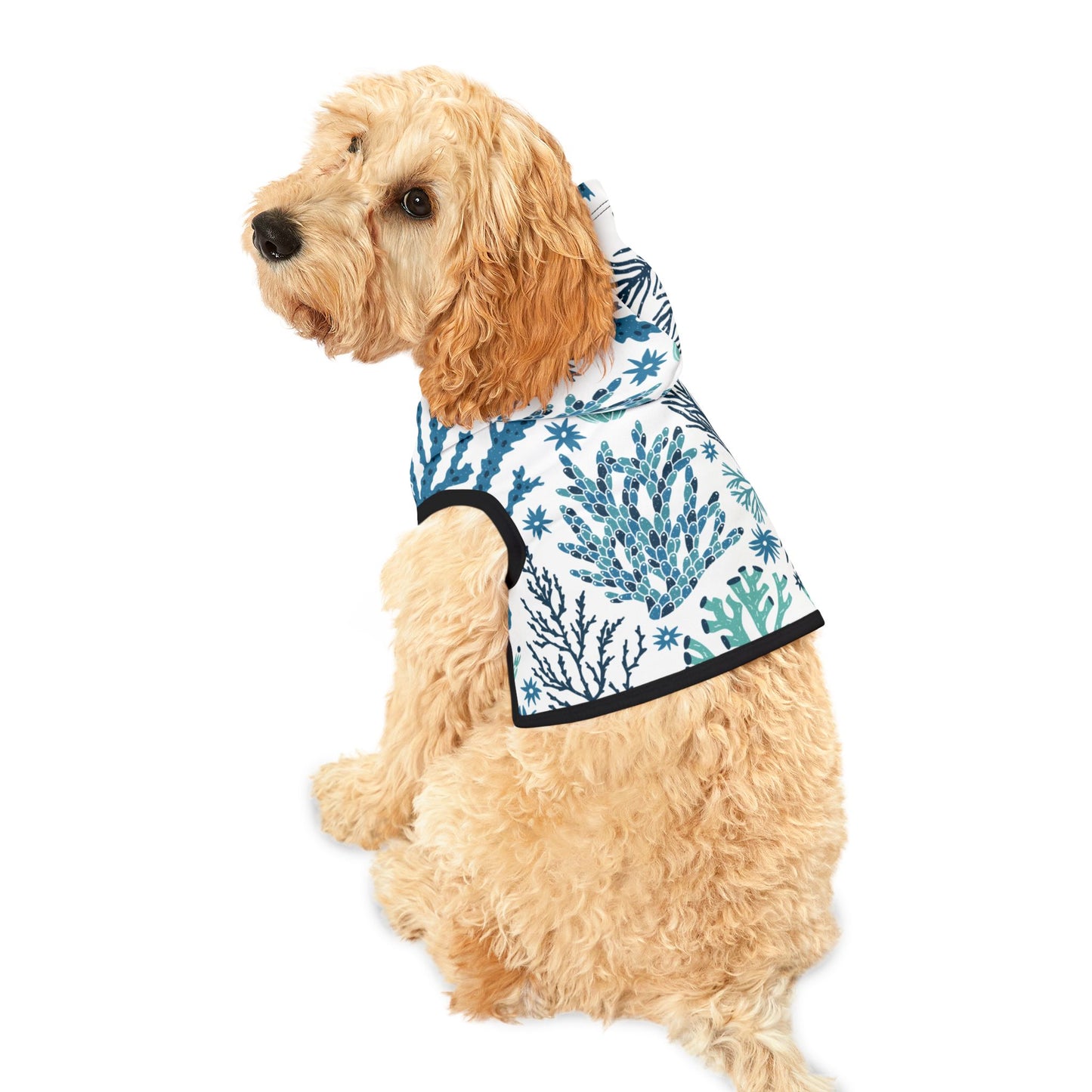 Coral Reef Pet Hoodie ๐