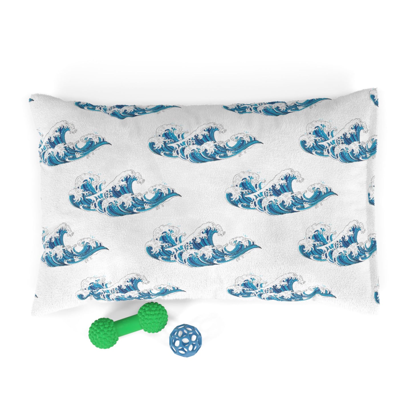 Ocean Waves Pet Bed ๐
