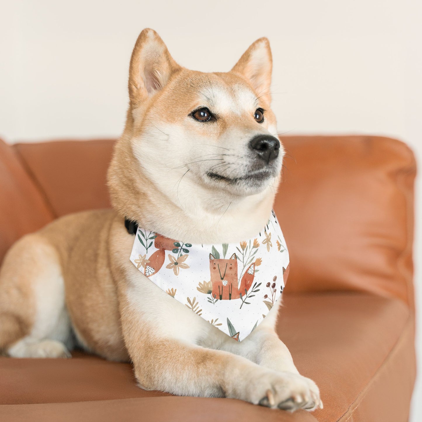 Fox Pet Bandana Collar 🦊