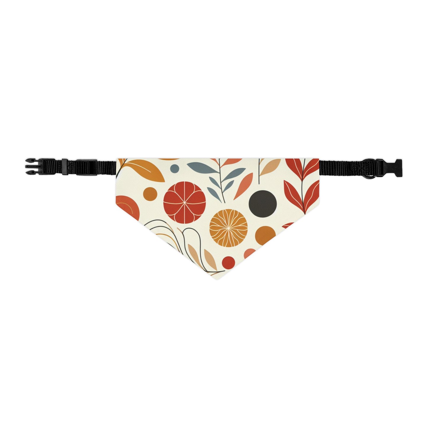 Floral Leaf Pet Bandana Collar ๐๐ธ
