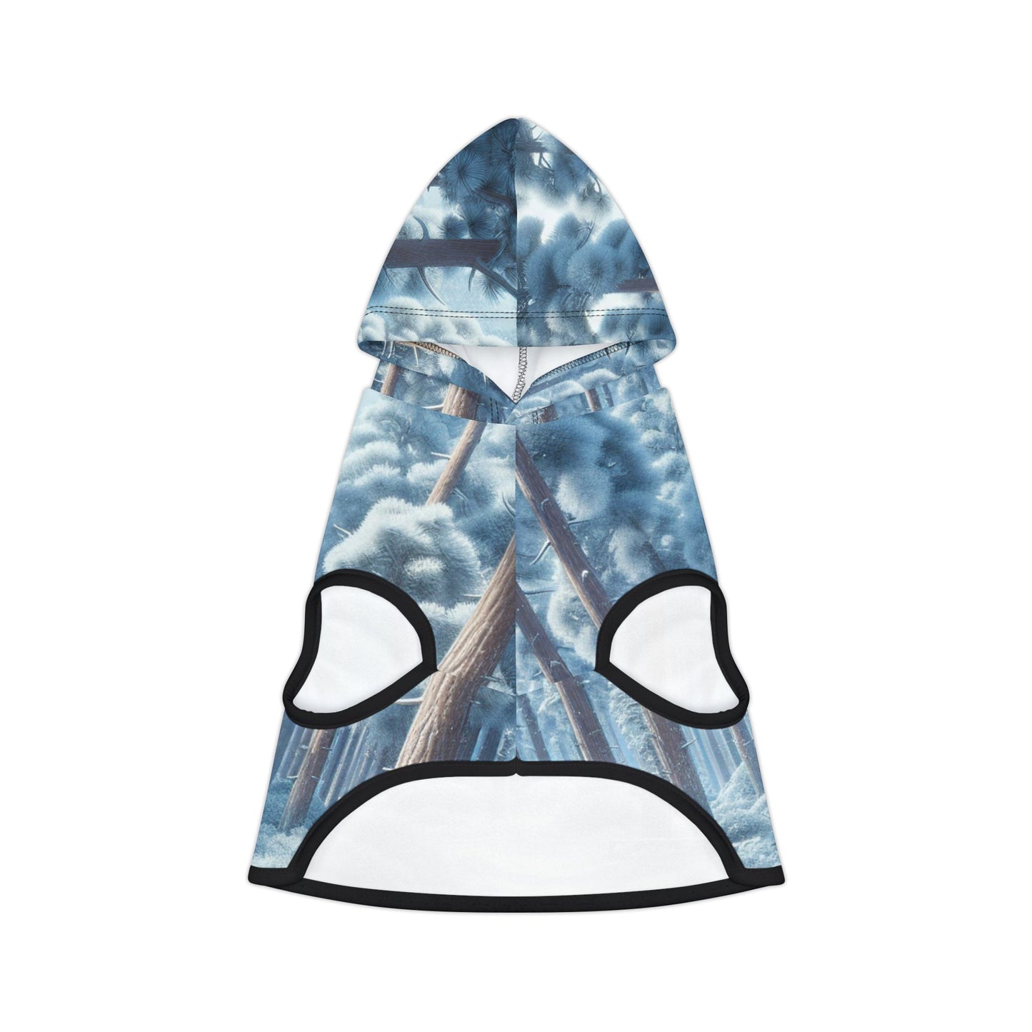 Snowy Forest Pet Hoodie βοΈπ²