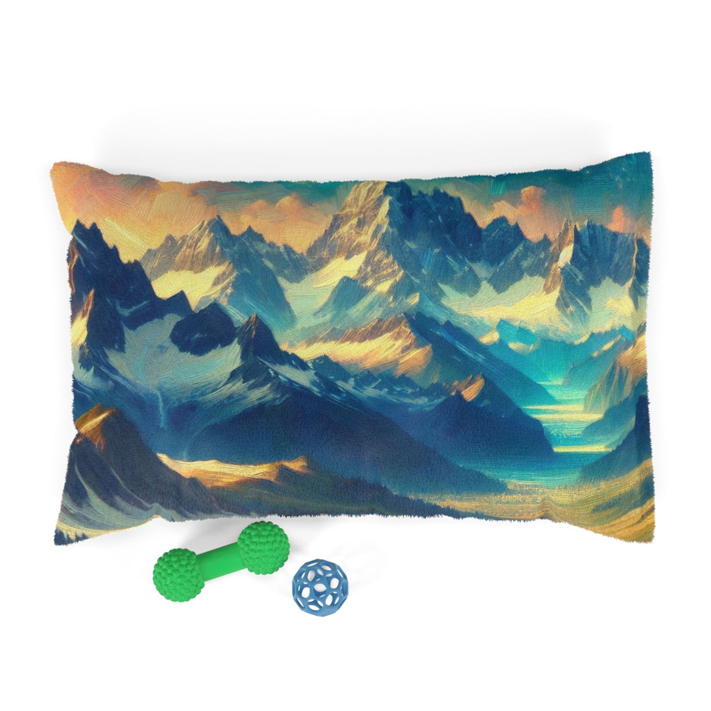 Starry Night Magic Mountain Pet Bed ๐