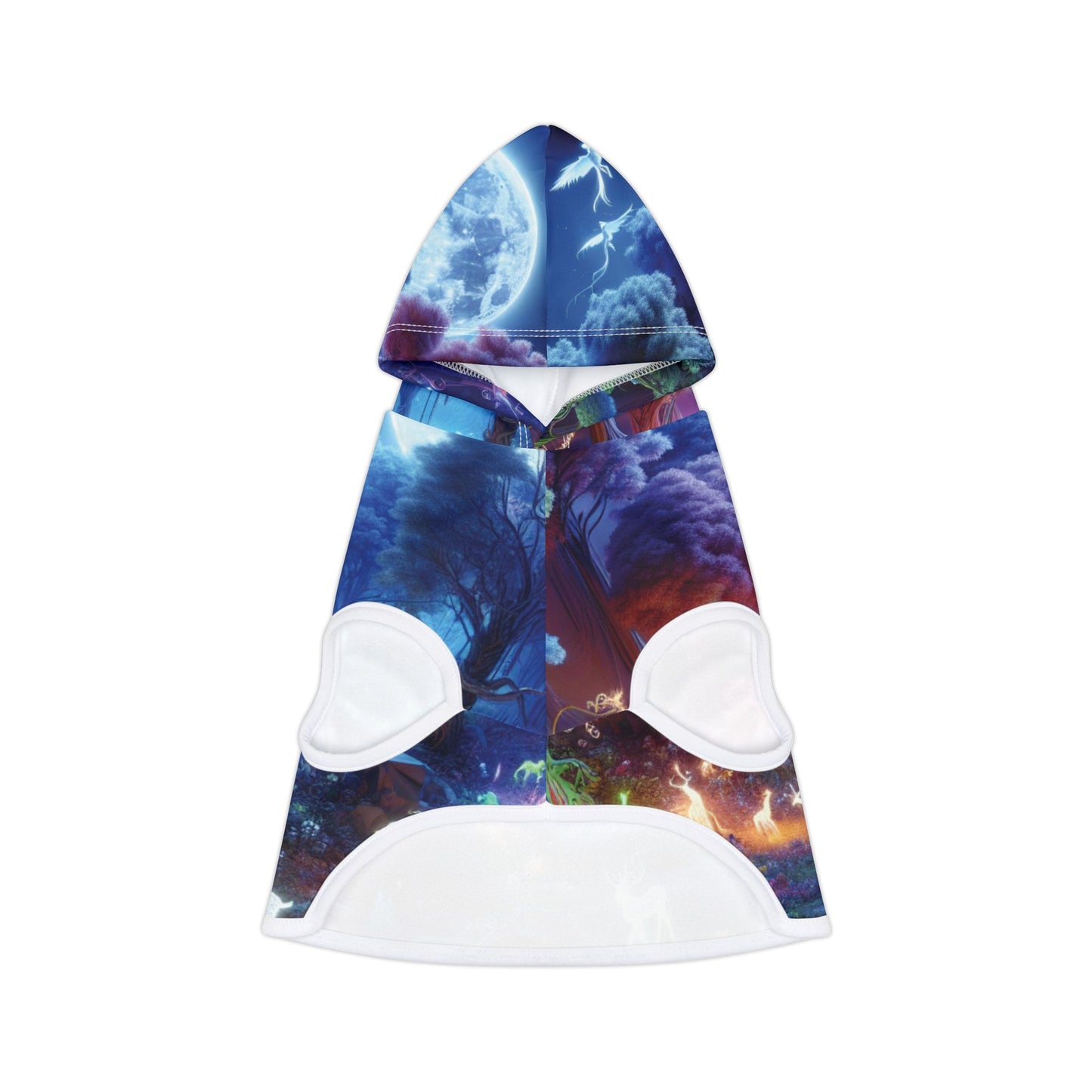 Mystical Moonlit Forest Pet Hoodie π