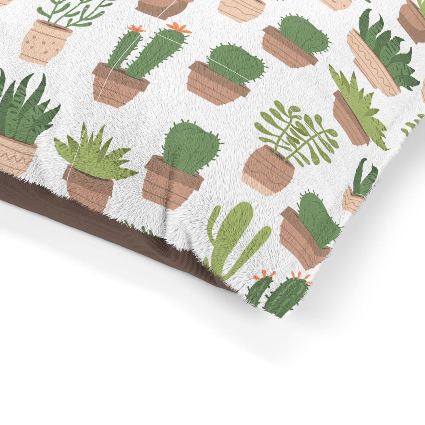 Succulent Snuggler Plush Pet Bed 🌵