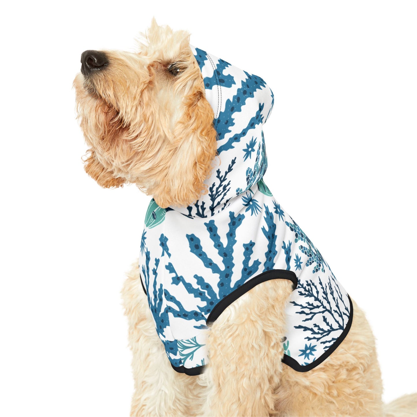 Coral Reef Pet Hoodie ๐