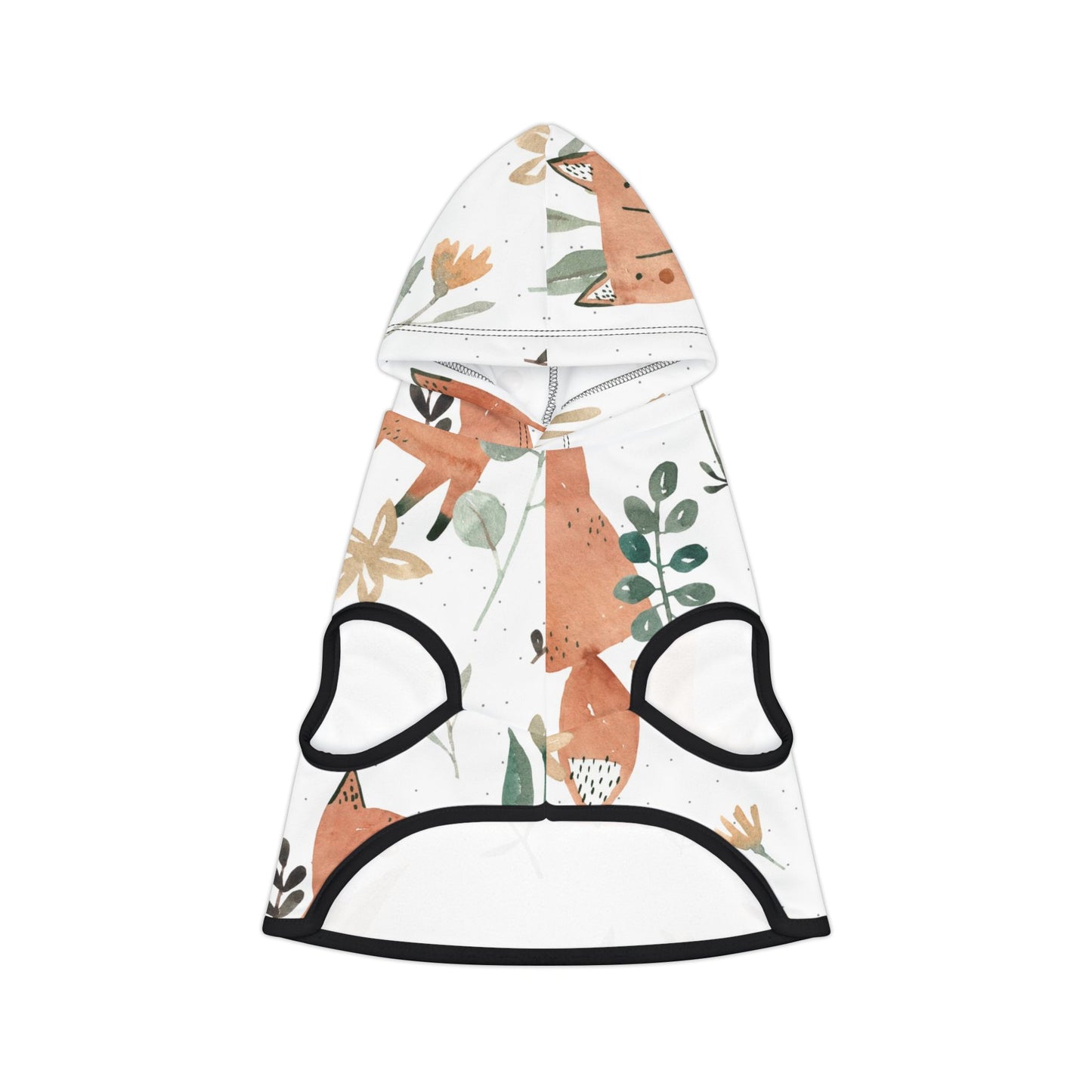 Fox Pattern Pet Hoodie π¦