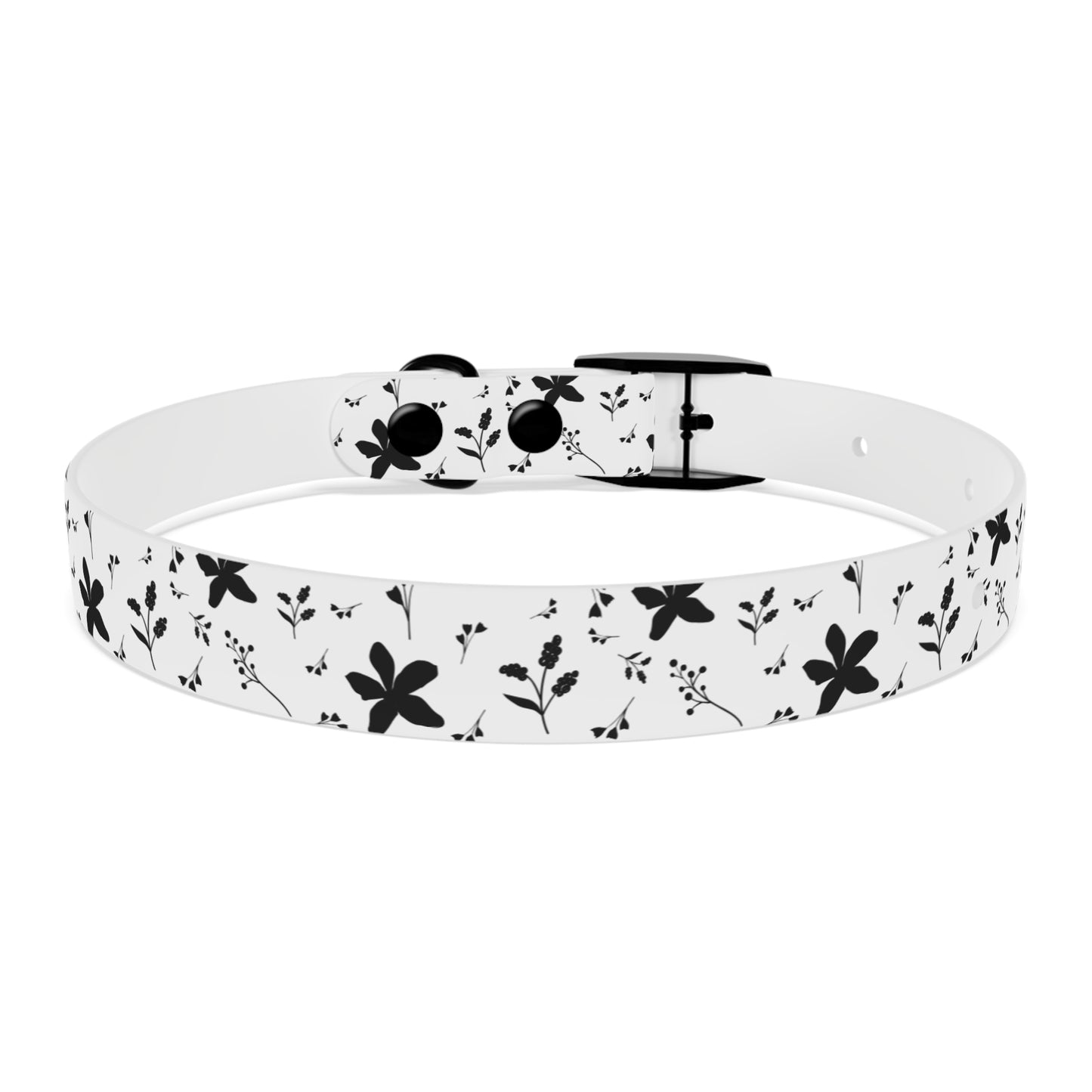 Midnight Bloom Dog Collar 🖤