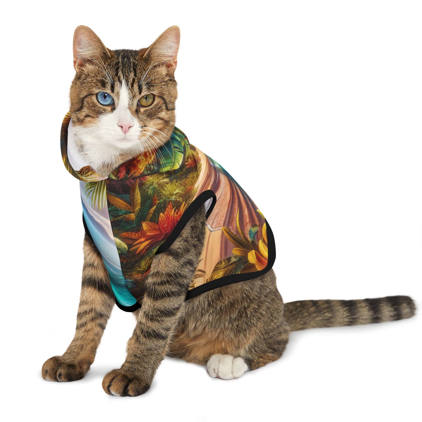 Tropical Dream Oasis Pet Hoodie π΄