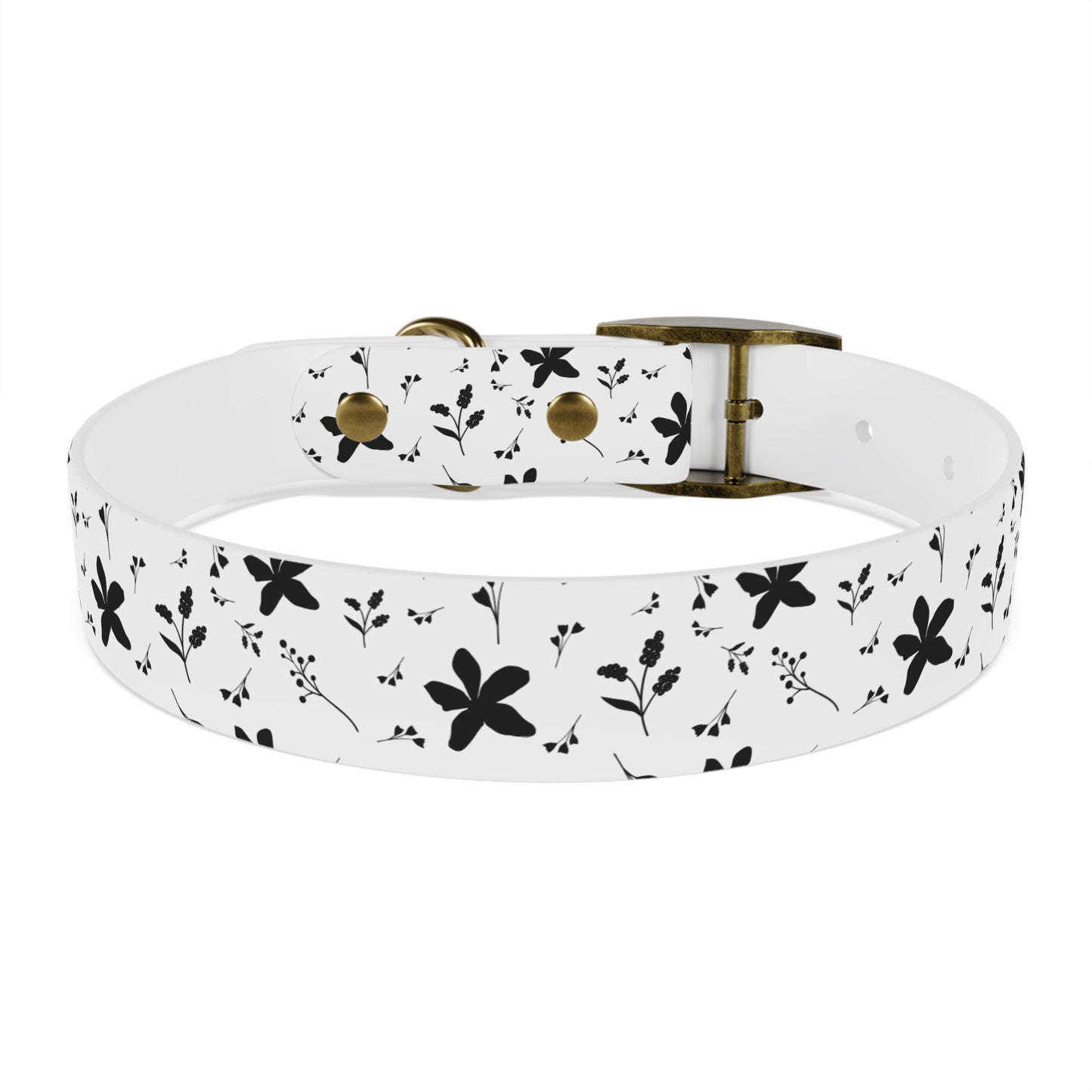 Midnight Bloom Dog Collar 🖤