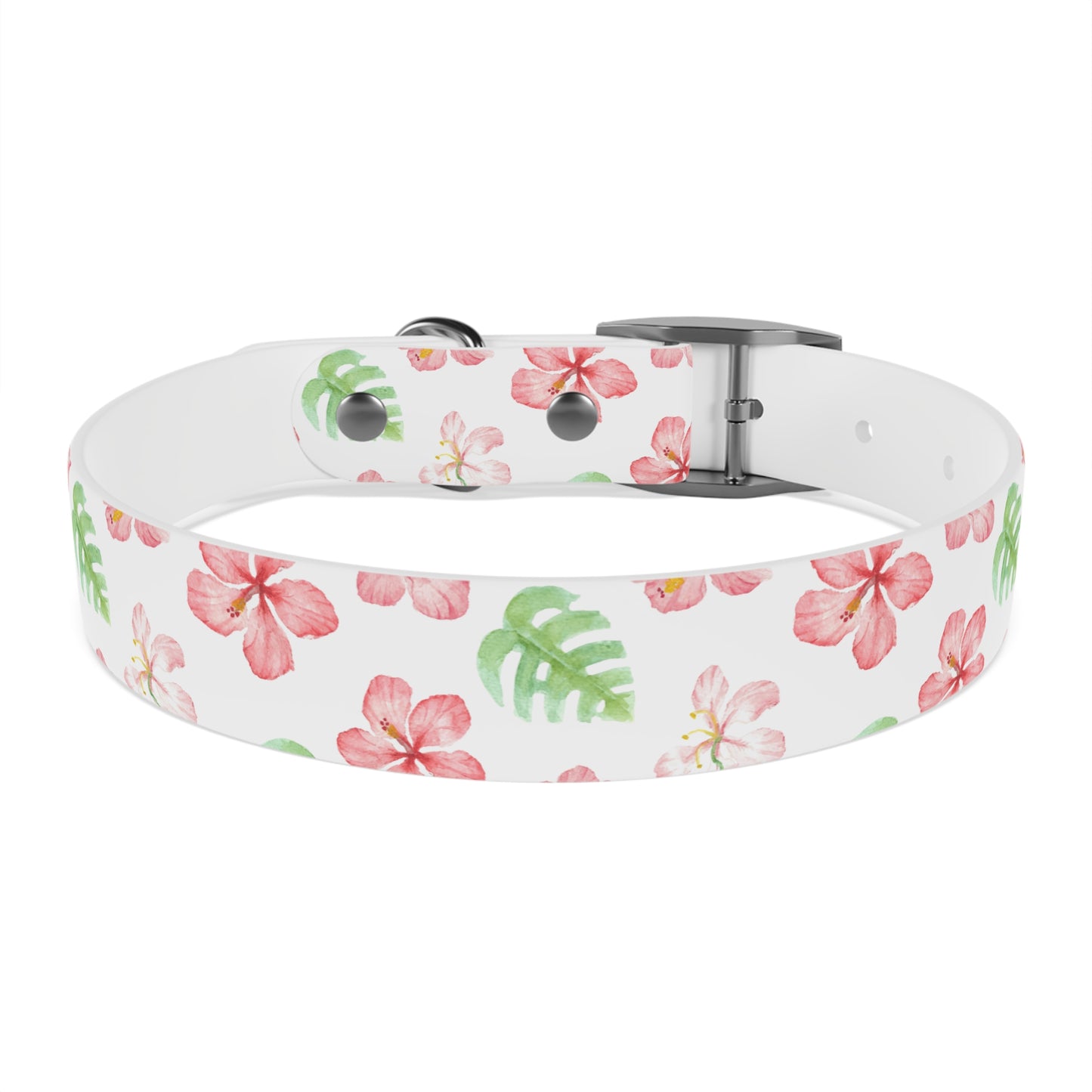 Tropical Floral Dog Collar ๐บ