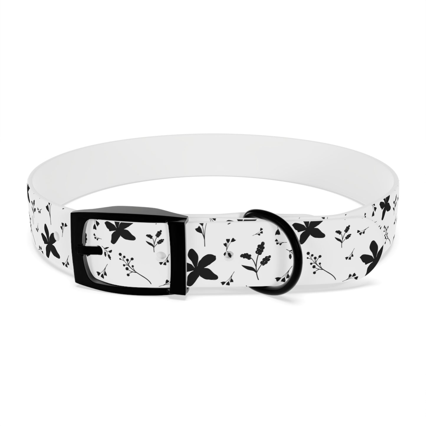 Midnight Bloom Dog Collar 🖤