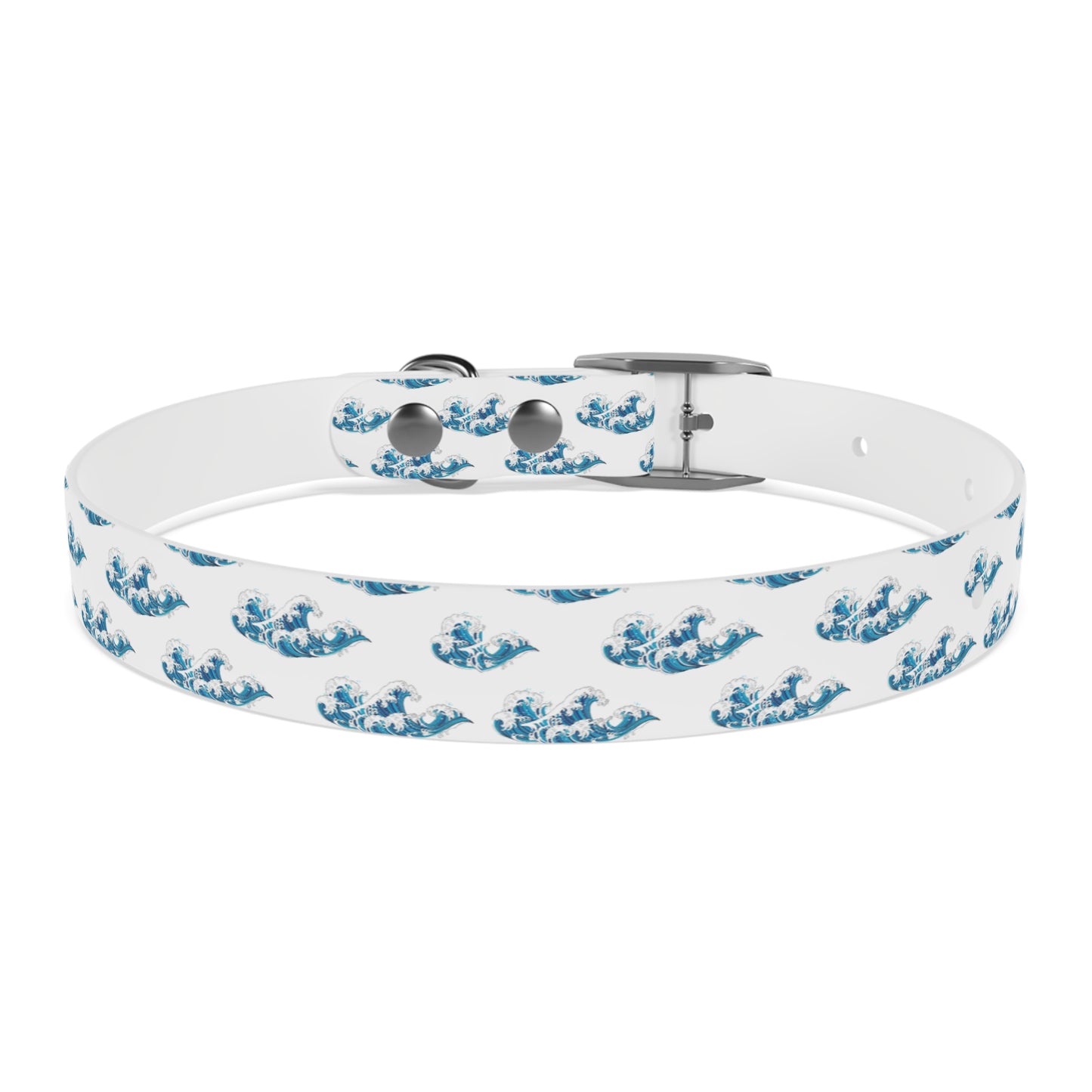 Wave Pattern Dog Collar π