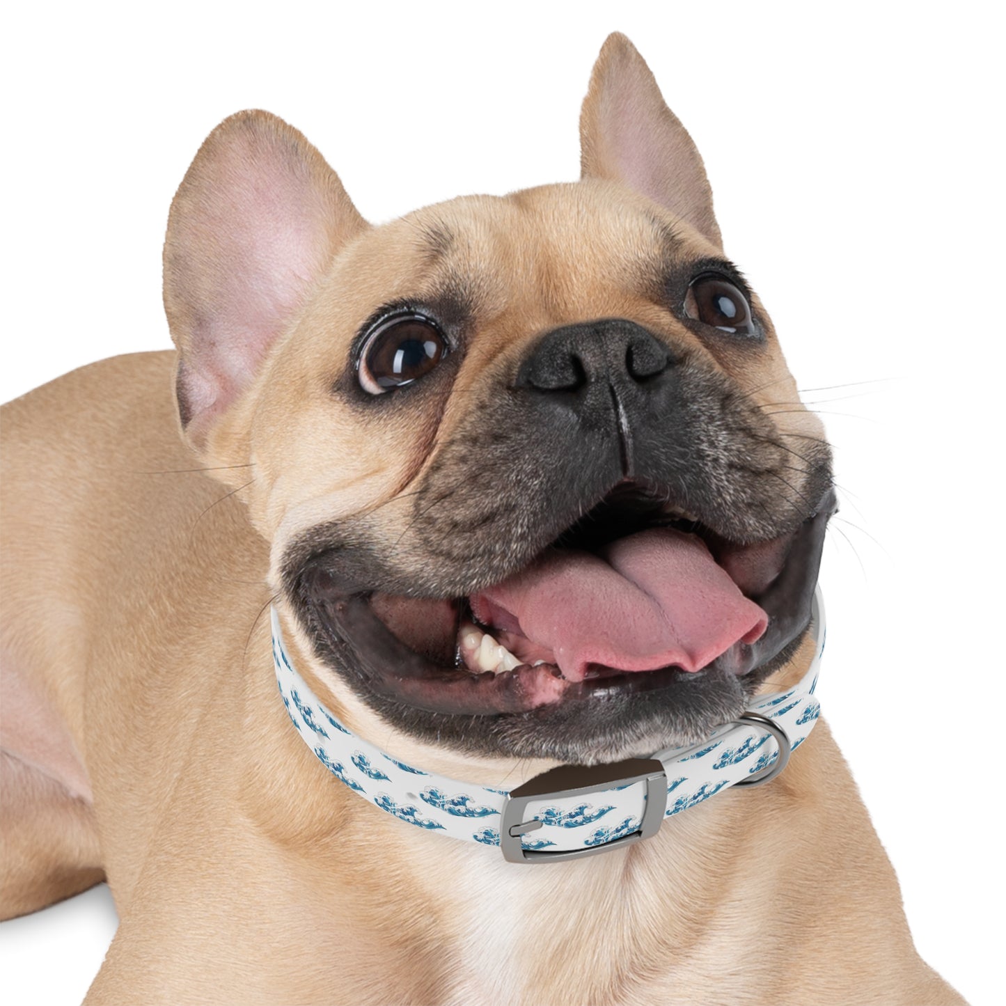 Wave Pattern Dog Collar π