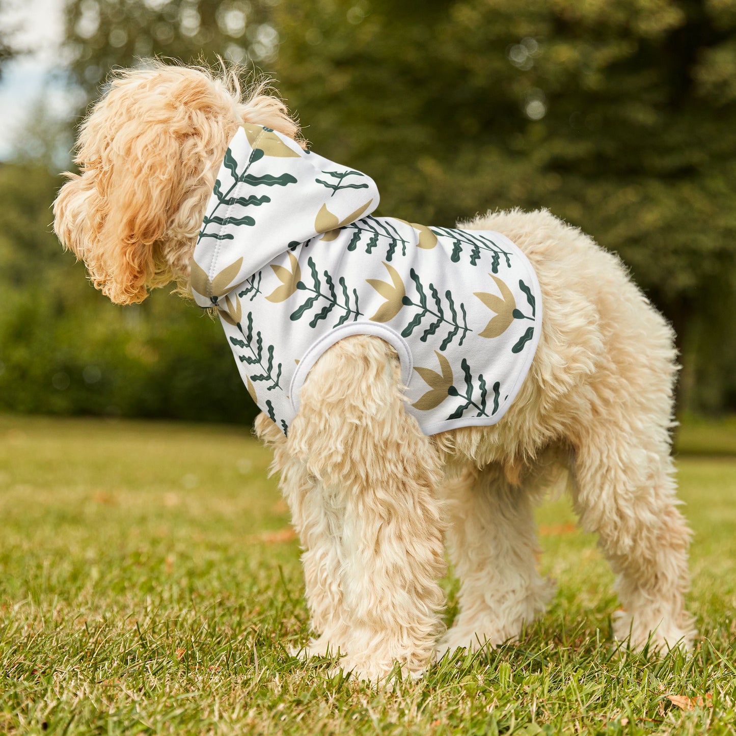 Gold and Vine Pet Hoodie ✨