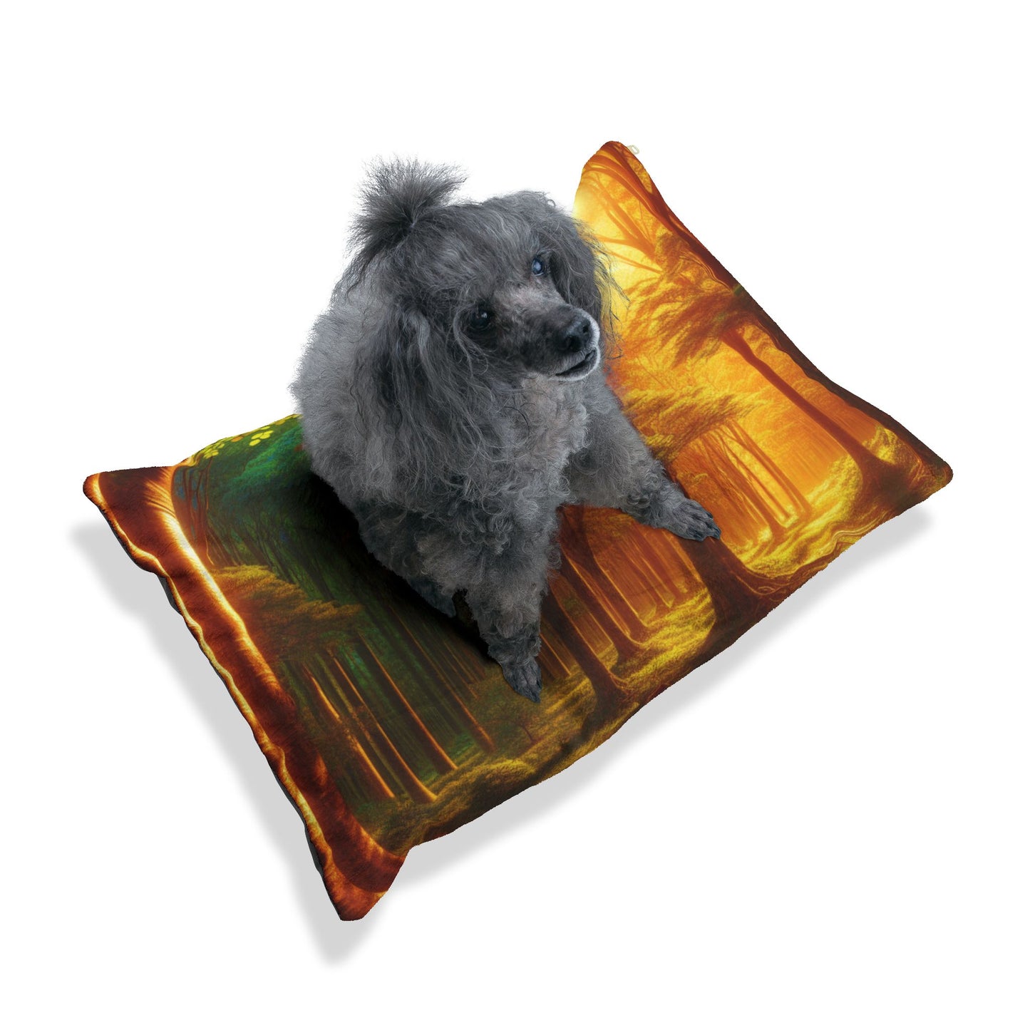 Tranquil Forest Pet Bed 🌲