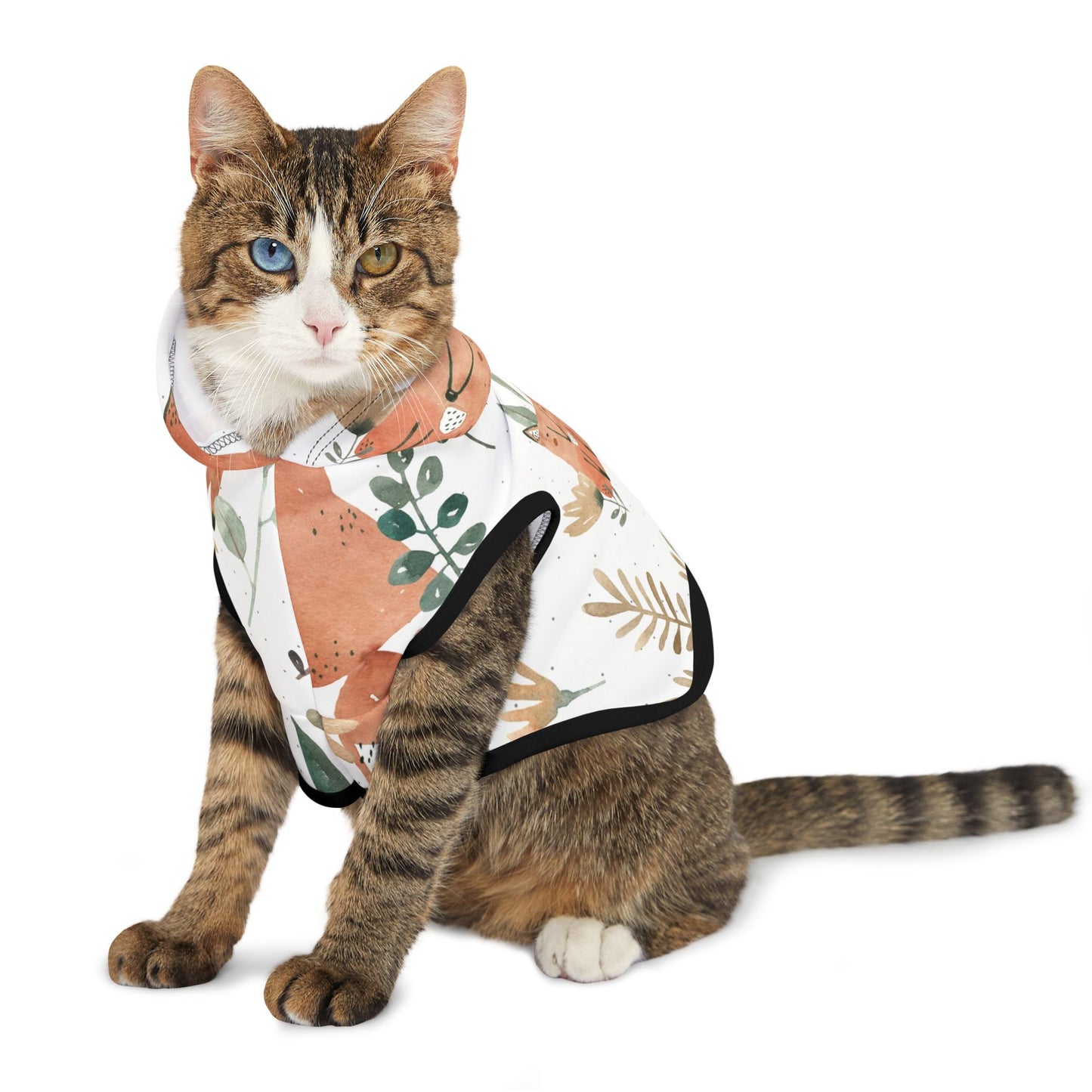 Fox Pattern Pet Hoodie π¦