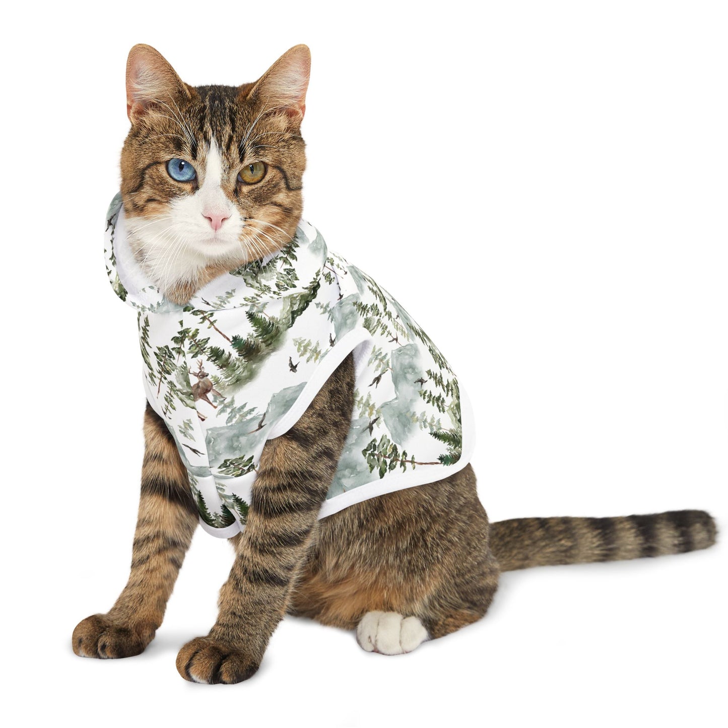 Cozy Woodland Pet Hoodie π²π¦