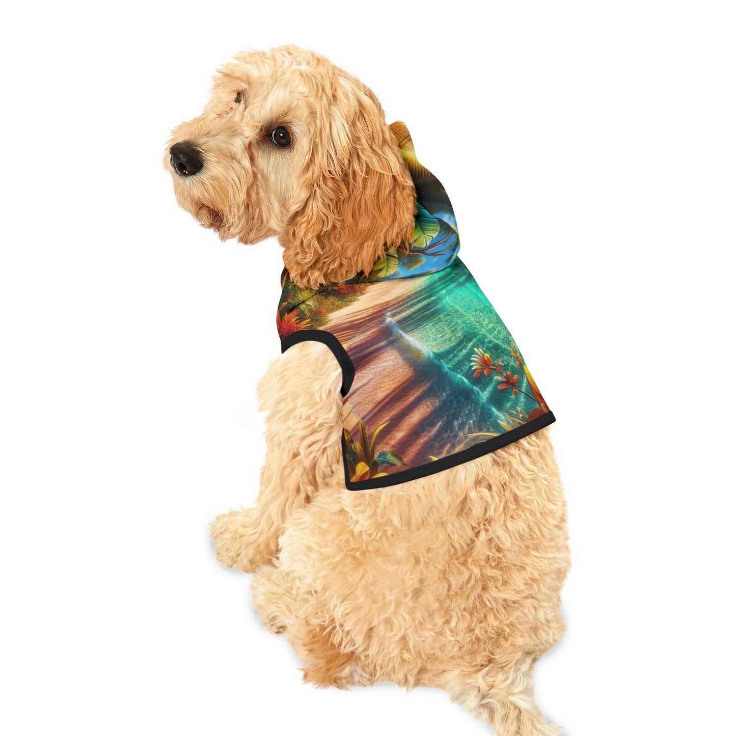 Tropical Dream Oasis Pet Hoodie π΄