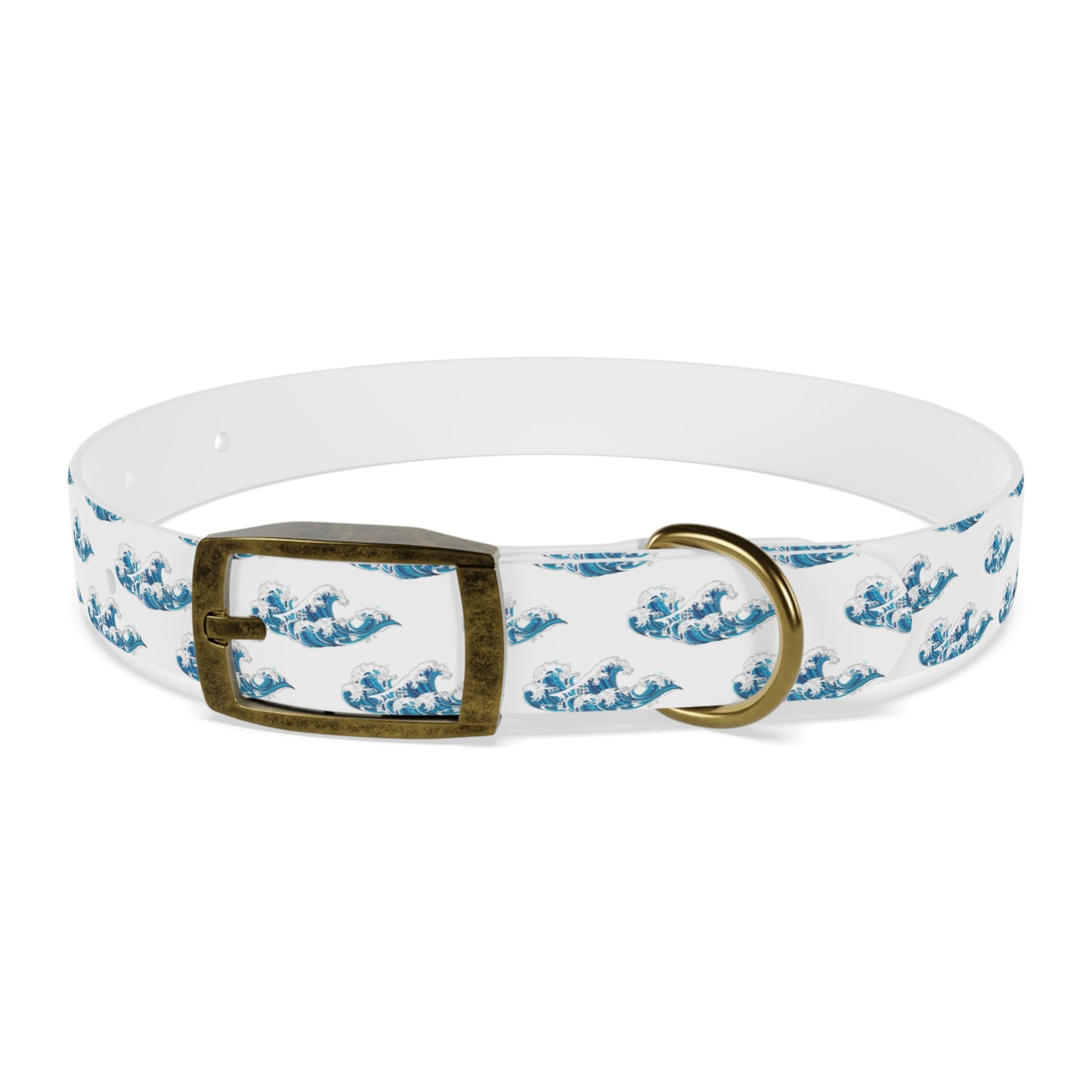 Wave Pattern Dog Collar π