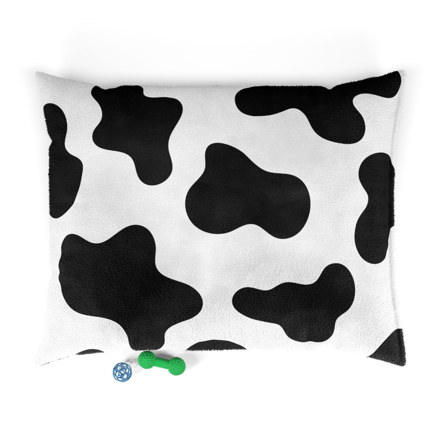 Cow Print Plush Pet Bed ๐