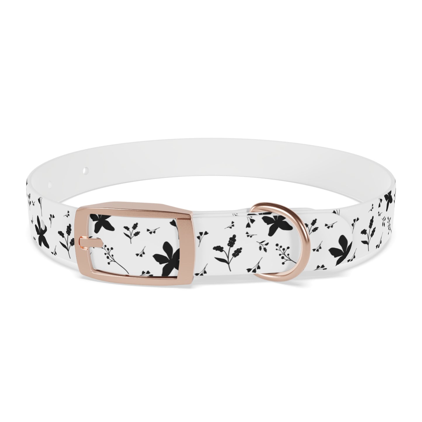Midnight Bloom Dog Collar 🖤