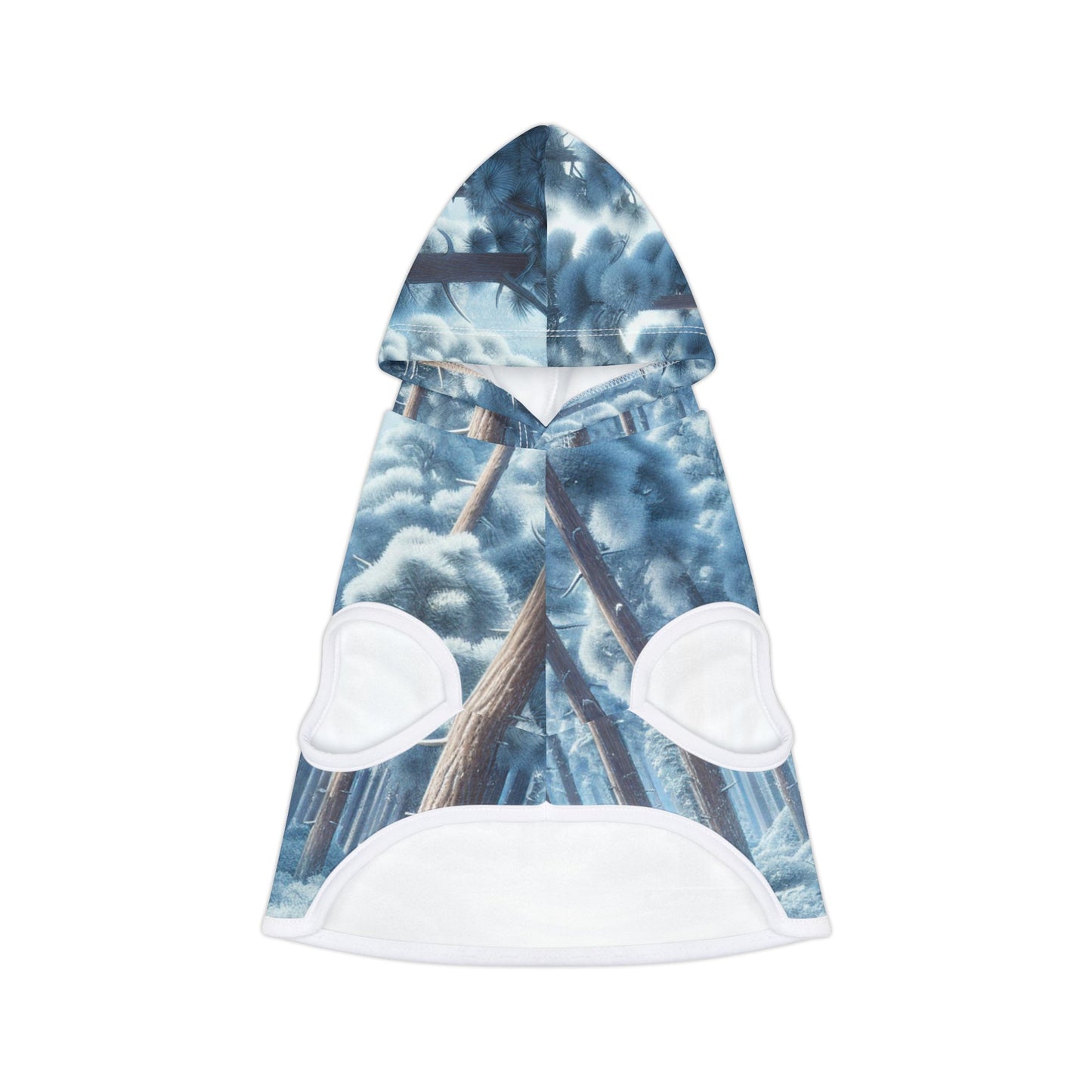 Snowy Forest Pet Hoodie βοΈπ²
