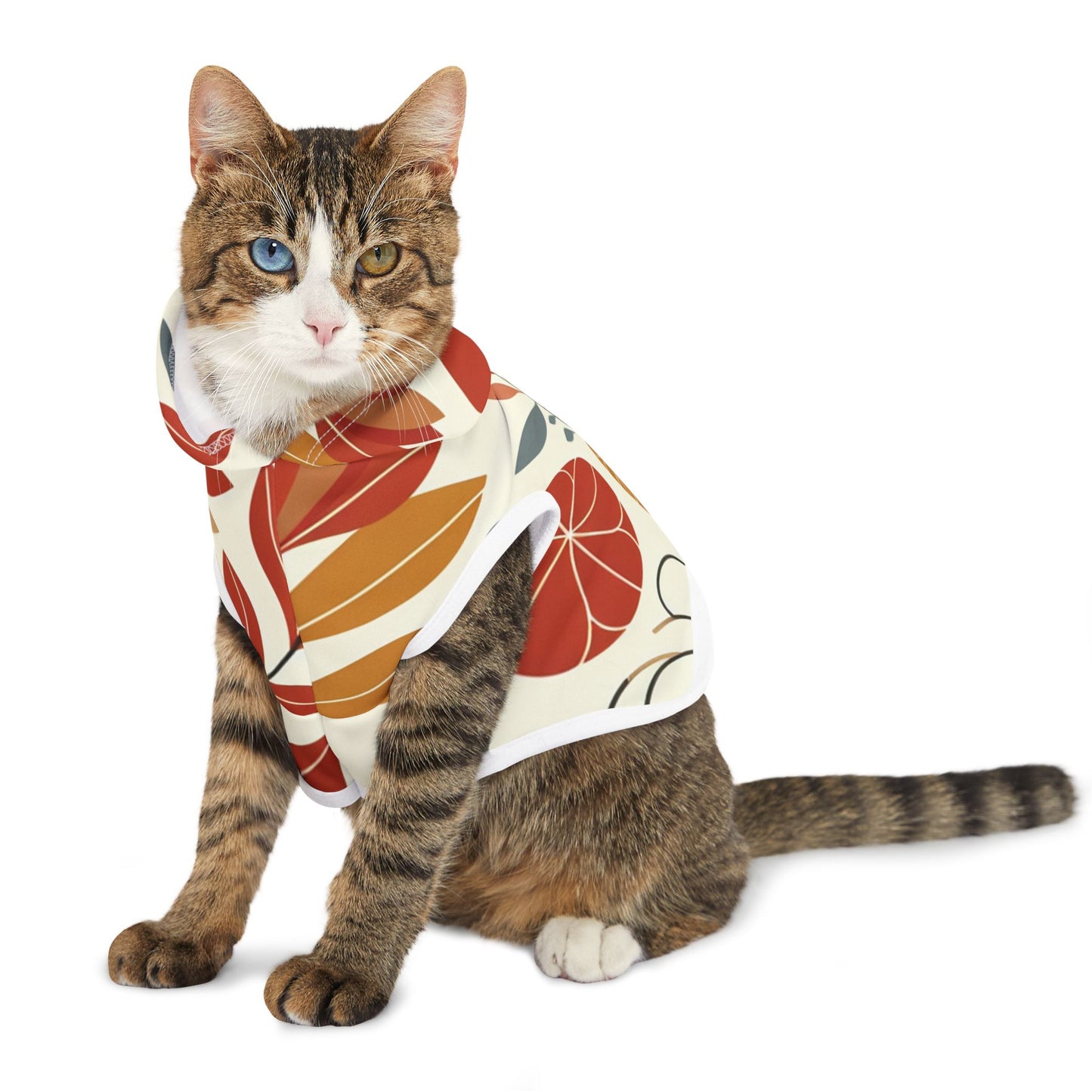 Floral Fruit Pet Hoodie ππΈ