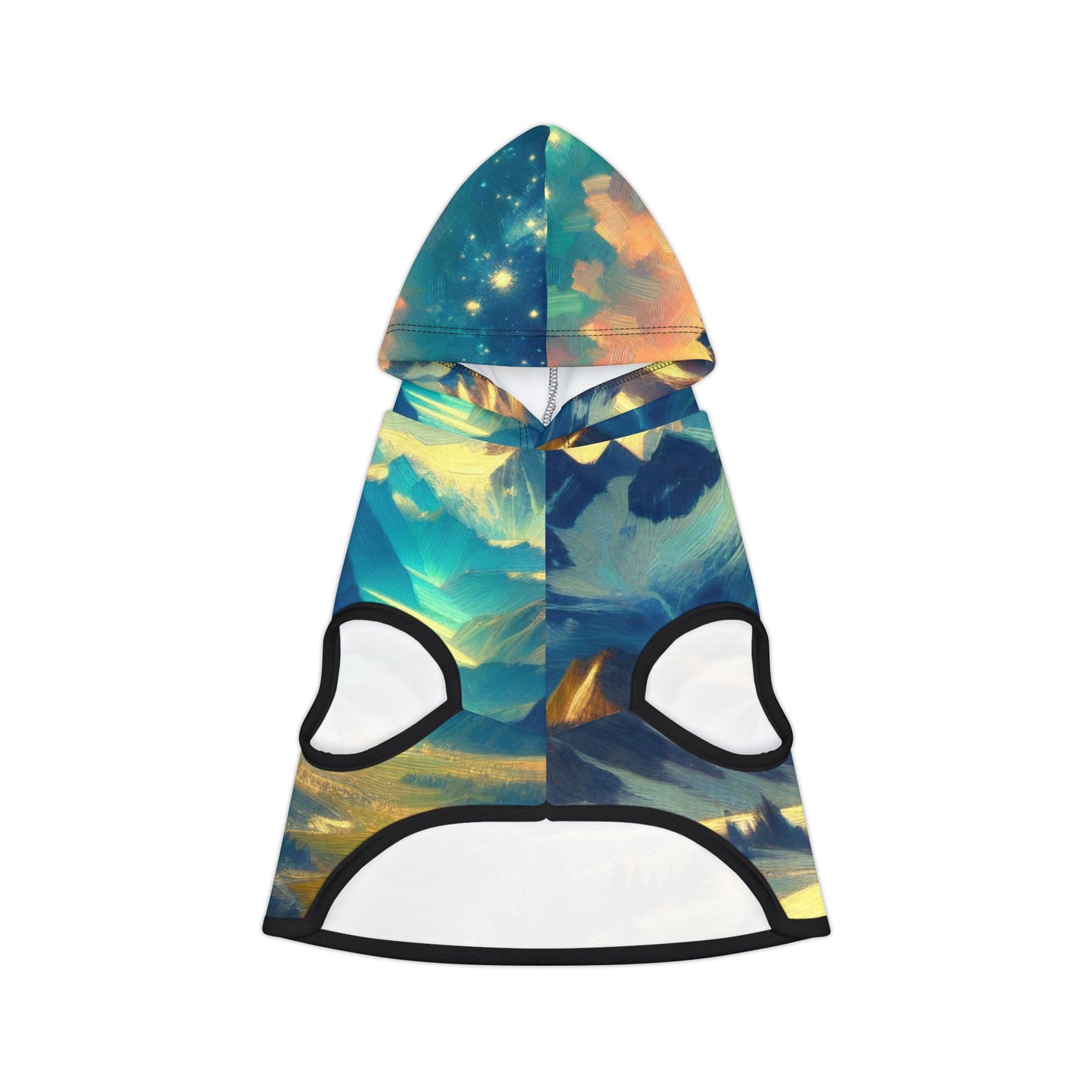 Starry Night Magic Mountain Pet Hoodie πβ¨