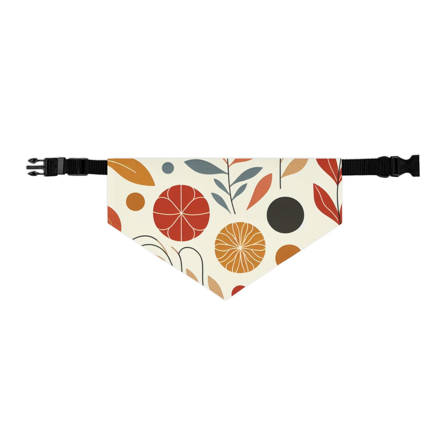 Floral Leaf Pet Bandana Collar ๐๐ธ