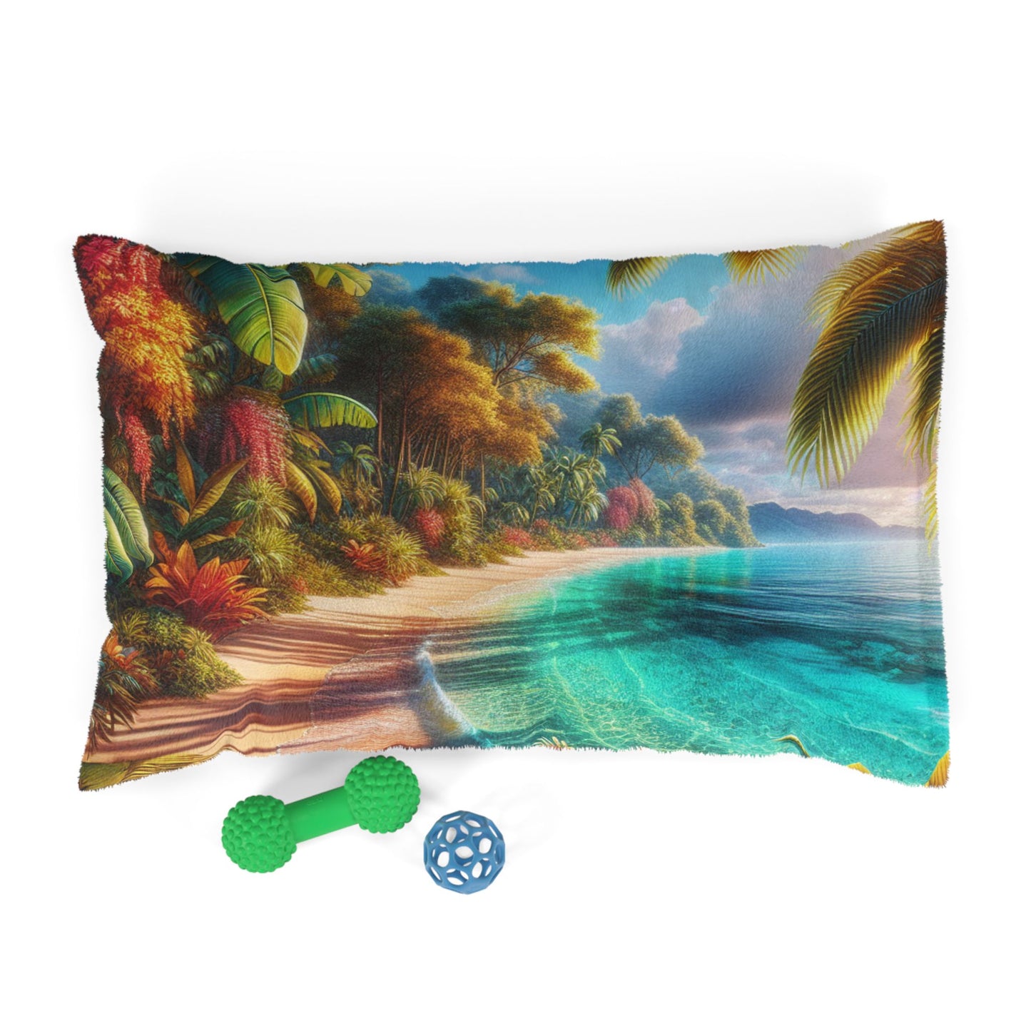 Tropical Oasis Pet Bed 🌴