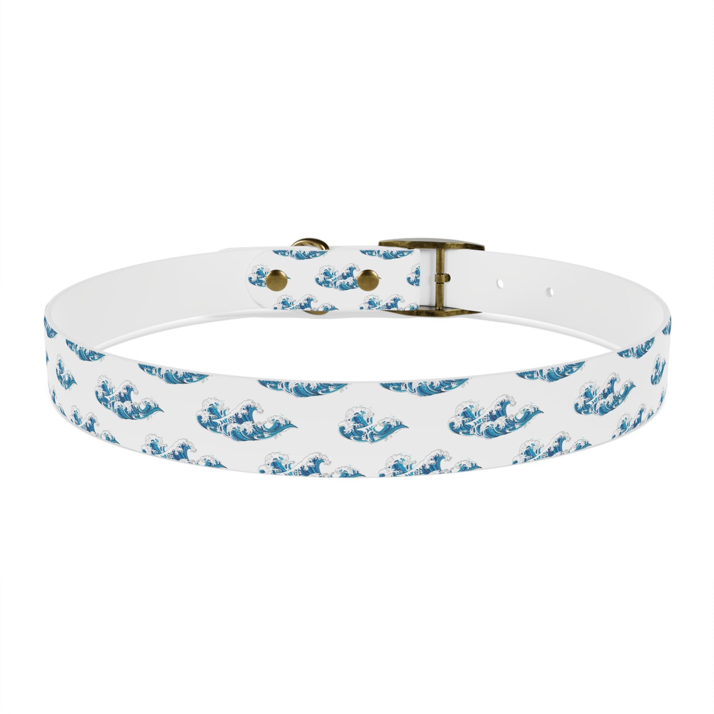 Wave Pattern Dog Collar π
