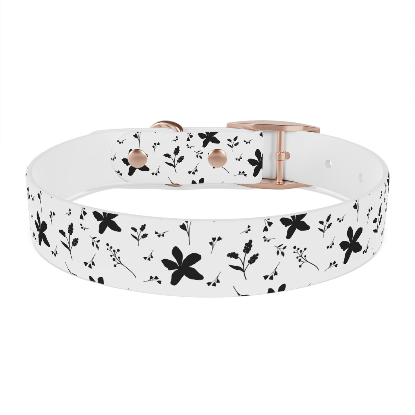 Midnight Bloom Dog Collar 🖤