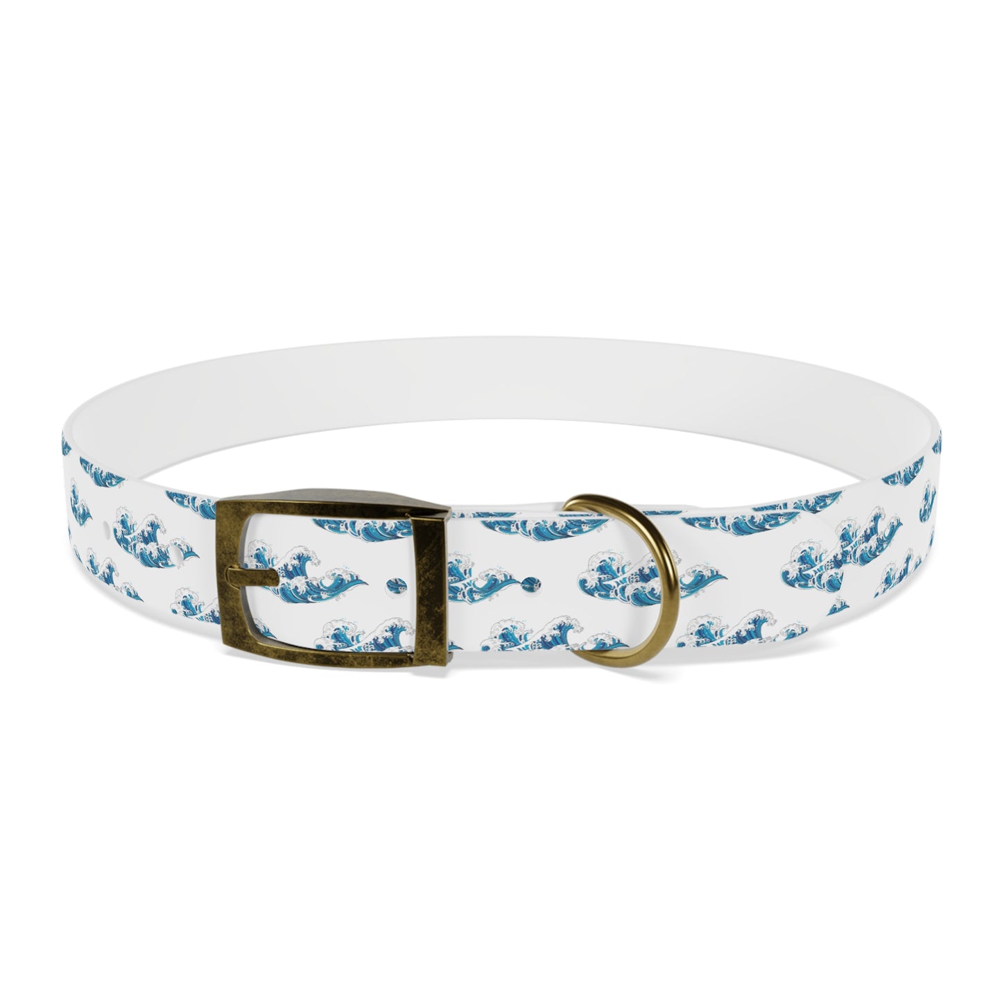 Wave Pattern Dog Collar π