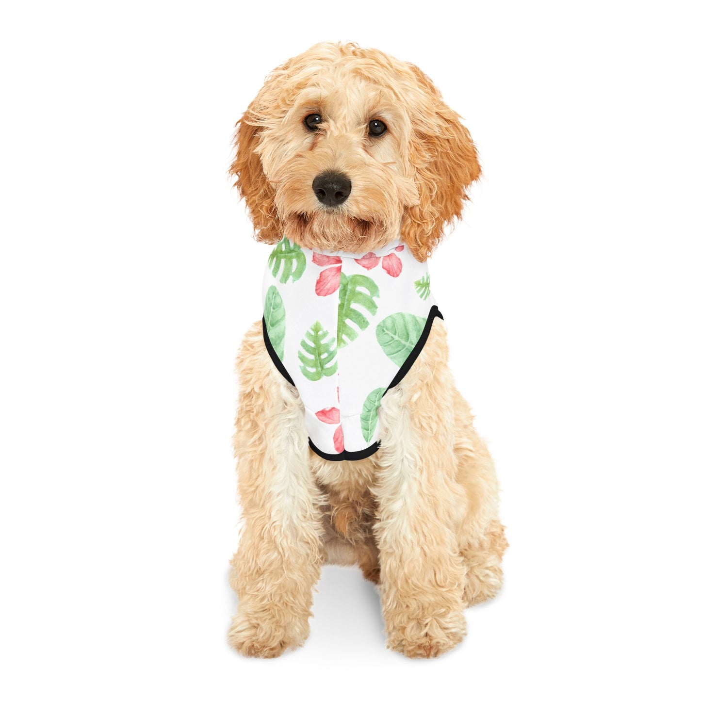 Tropical Floral Pet Hoodie ๐บ