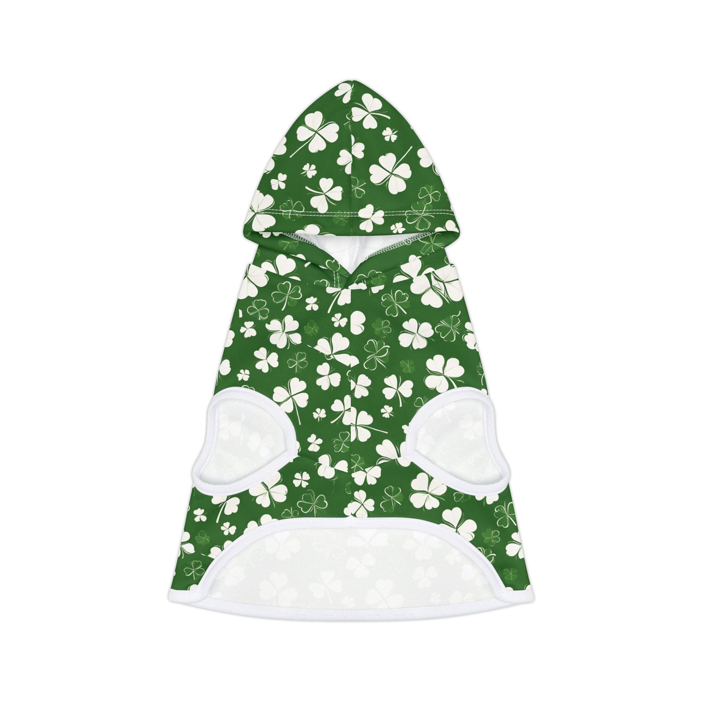 Lucky Pup Shamrock Pet Hoodie ๐