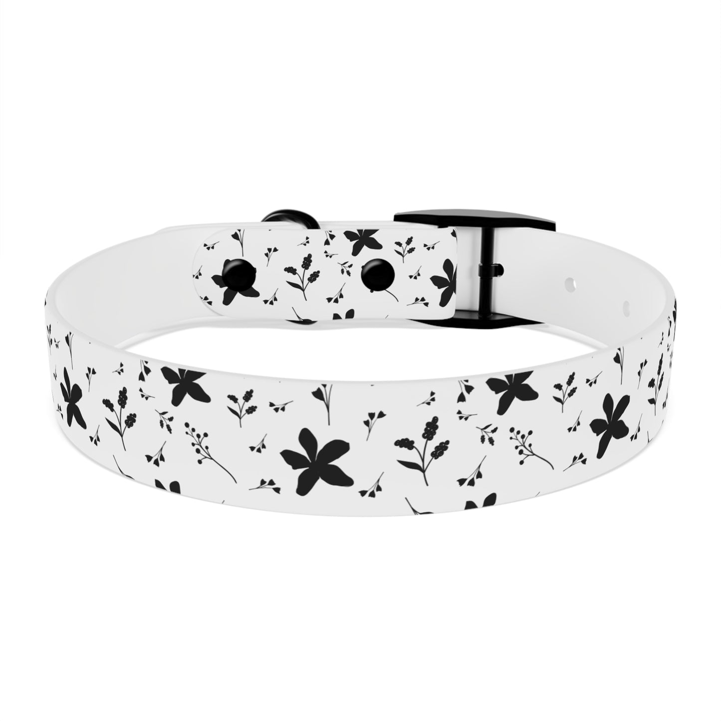 Midnight Bloom Dog Collar 🖤