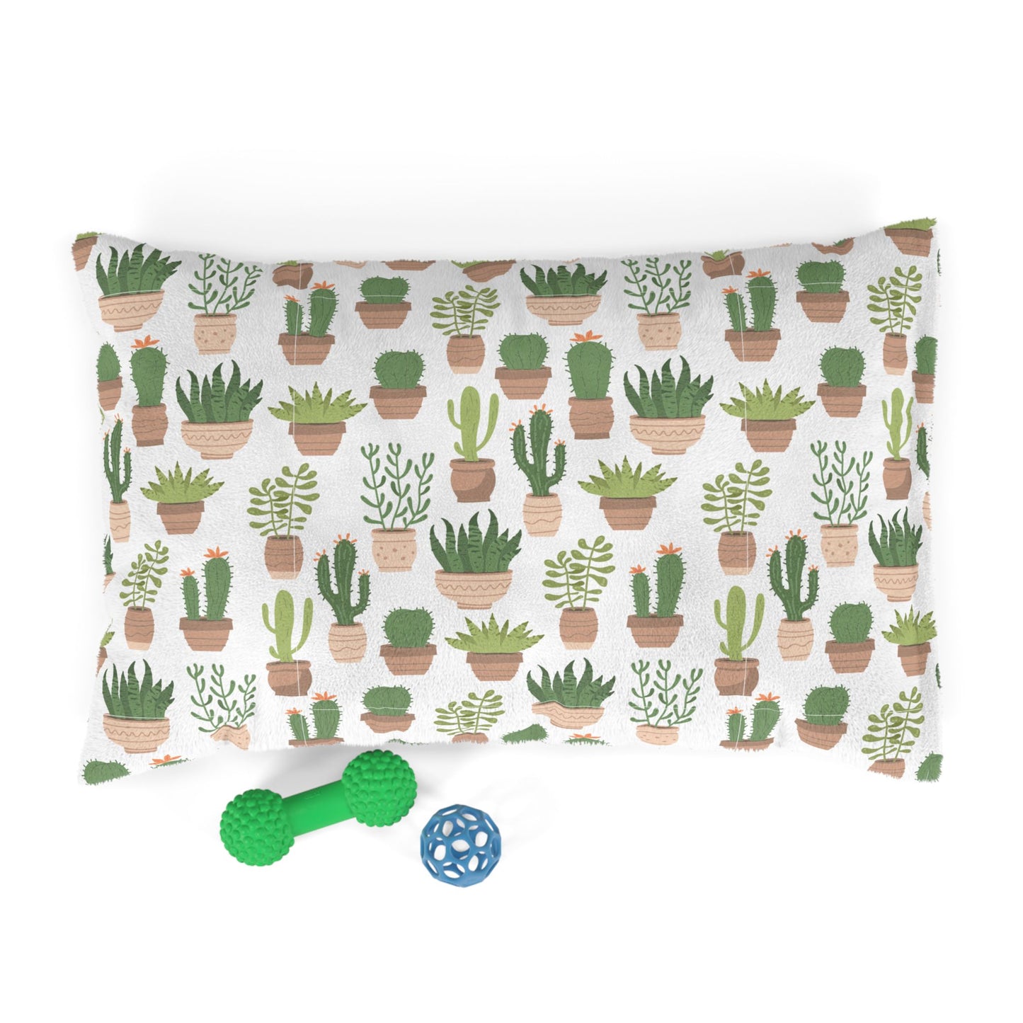 Succulent Snuggler Plush Pet Bed 🌵
