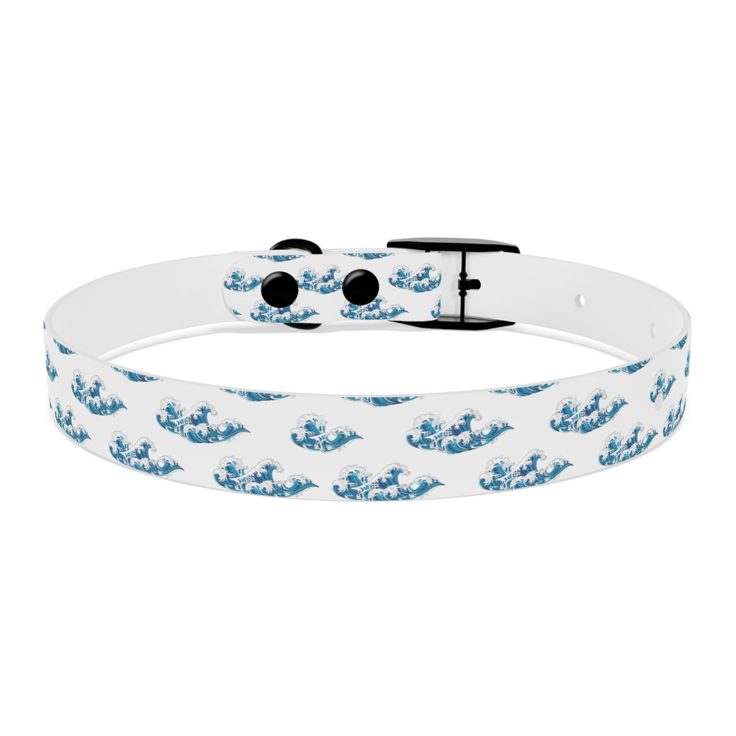 Wave Pattern Dog Collar π