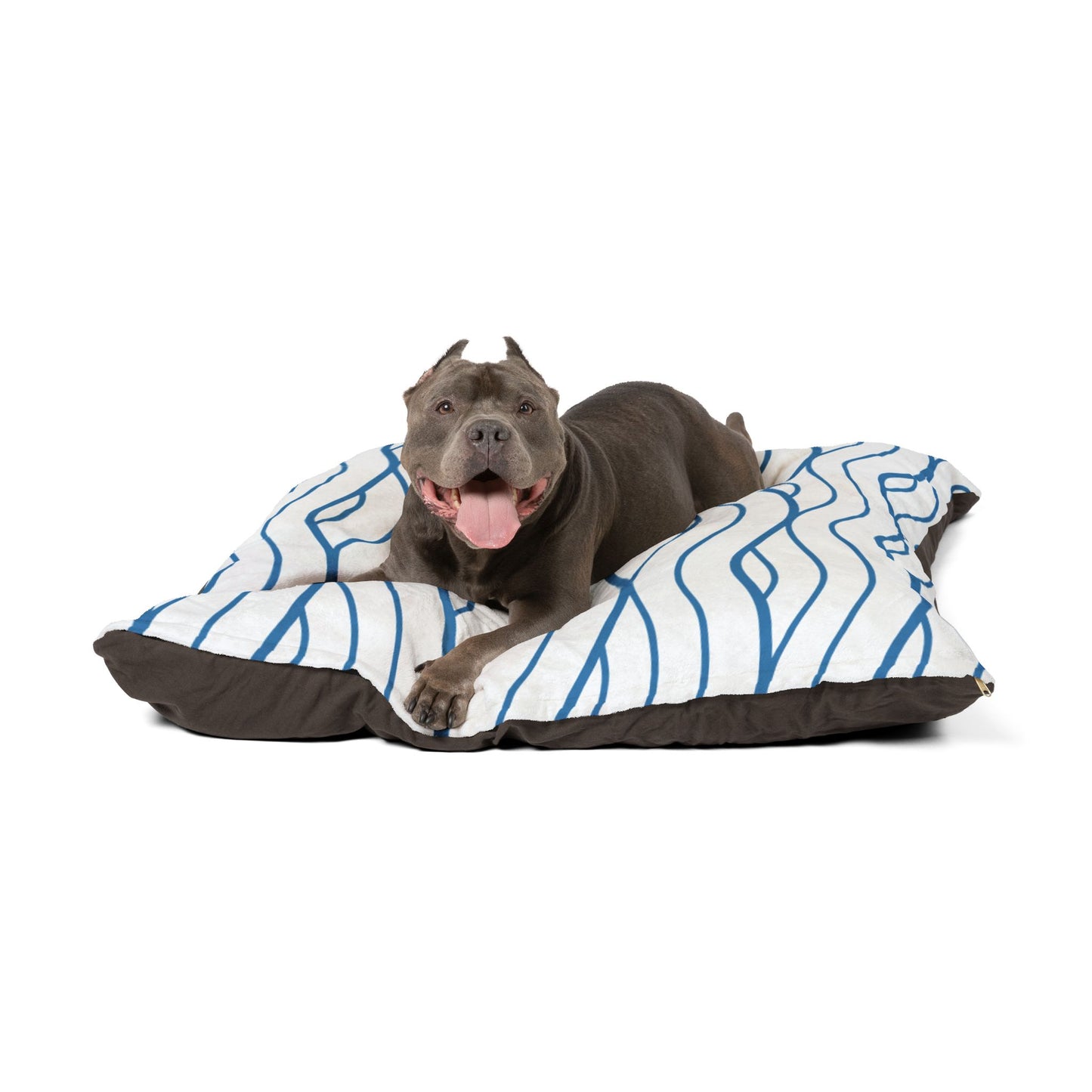 Wave Pattern Pet Bed π