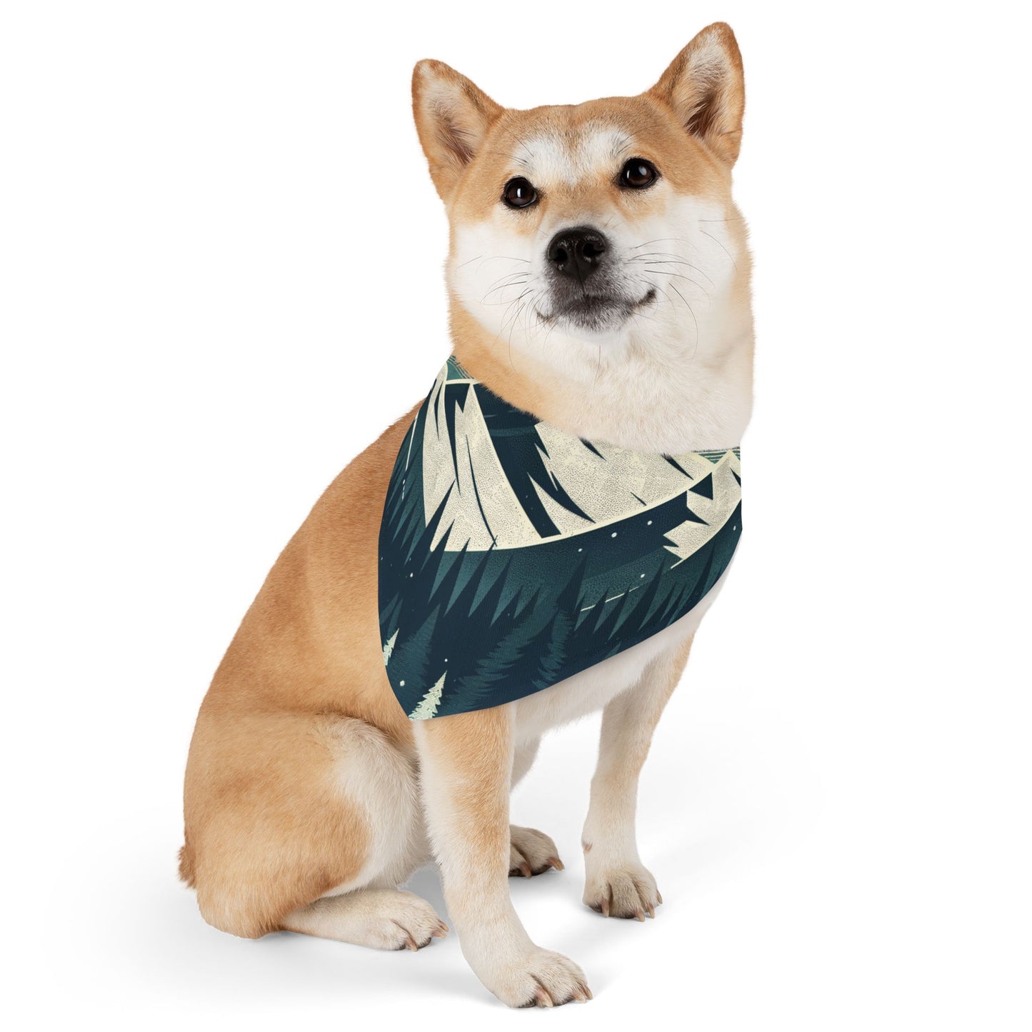 Mountain Pine Pet Bandana Collar ๐๏ธ