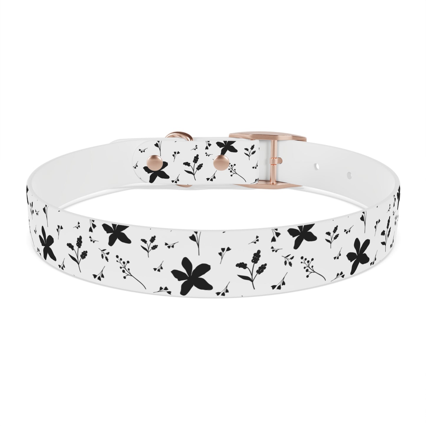 Midnight Bloom Dog Collar 🖤