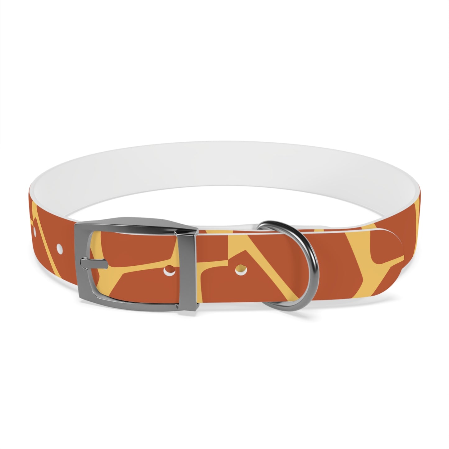 Giraffe Pattern Dog Collar π¦