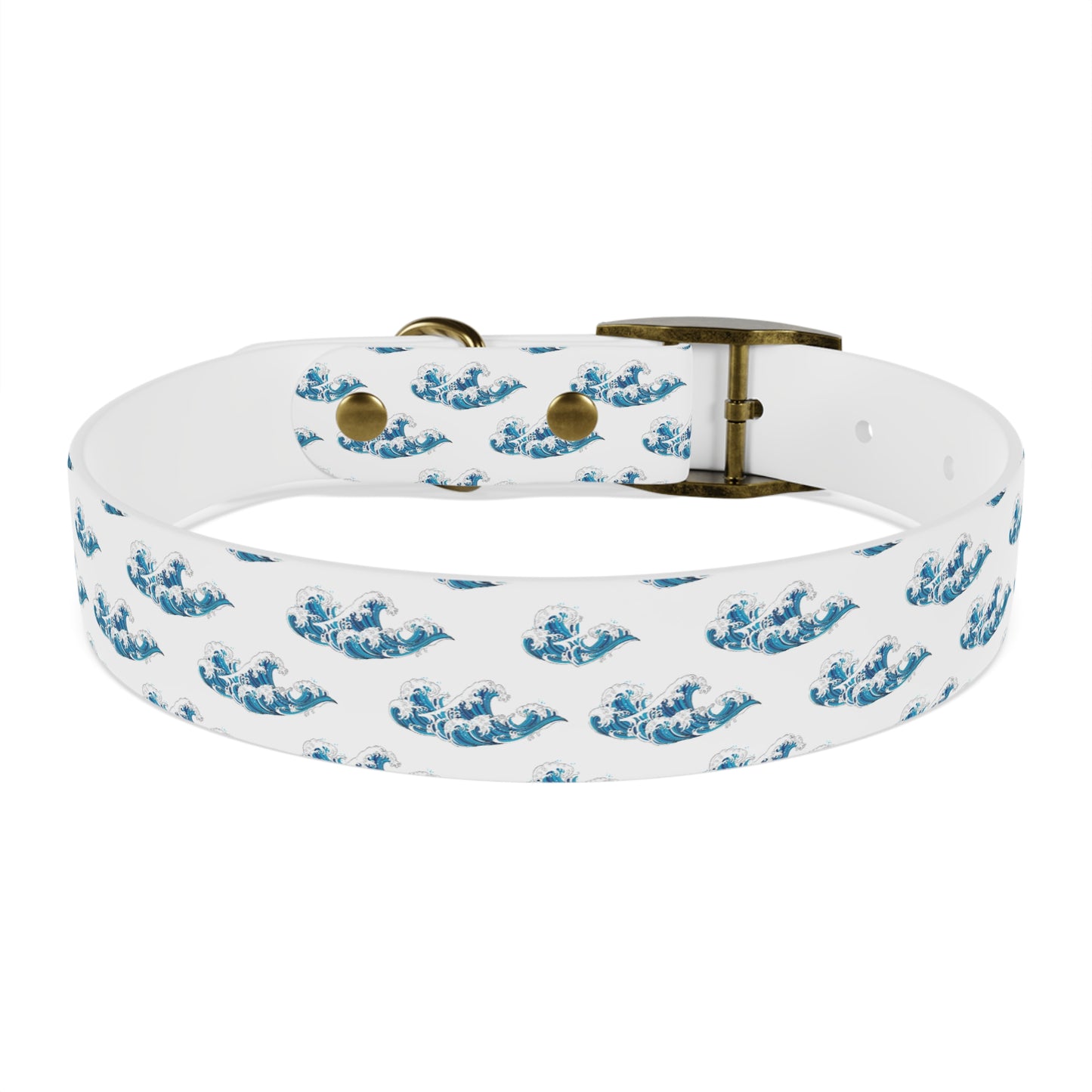 Wave Pattern Dog Collar π